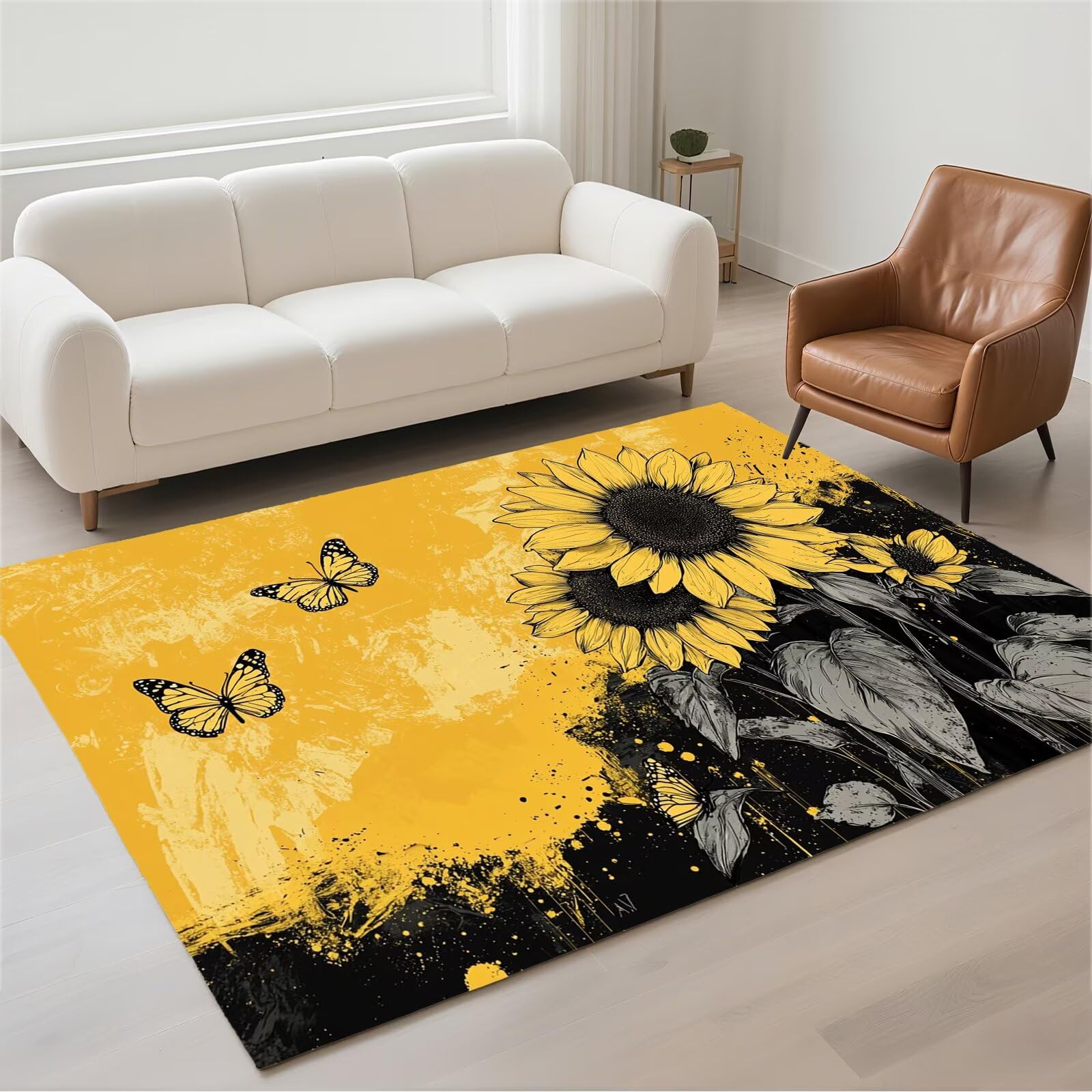 Tapis salon 140x200cm lavable : fini les tapis qui glissent et se salissent