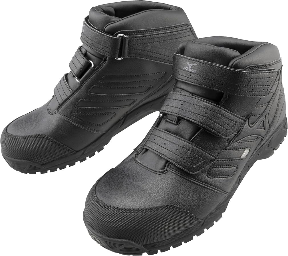 Amazon | [ミズノ] ワークシューズ 安全靴 ミッドカット オール