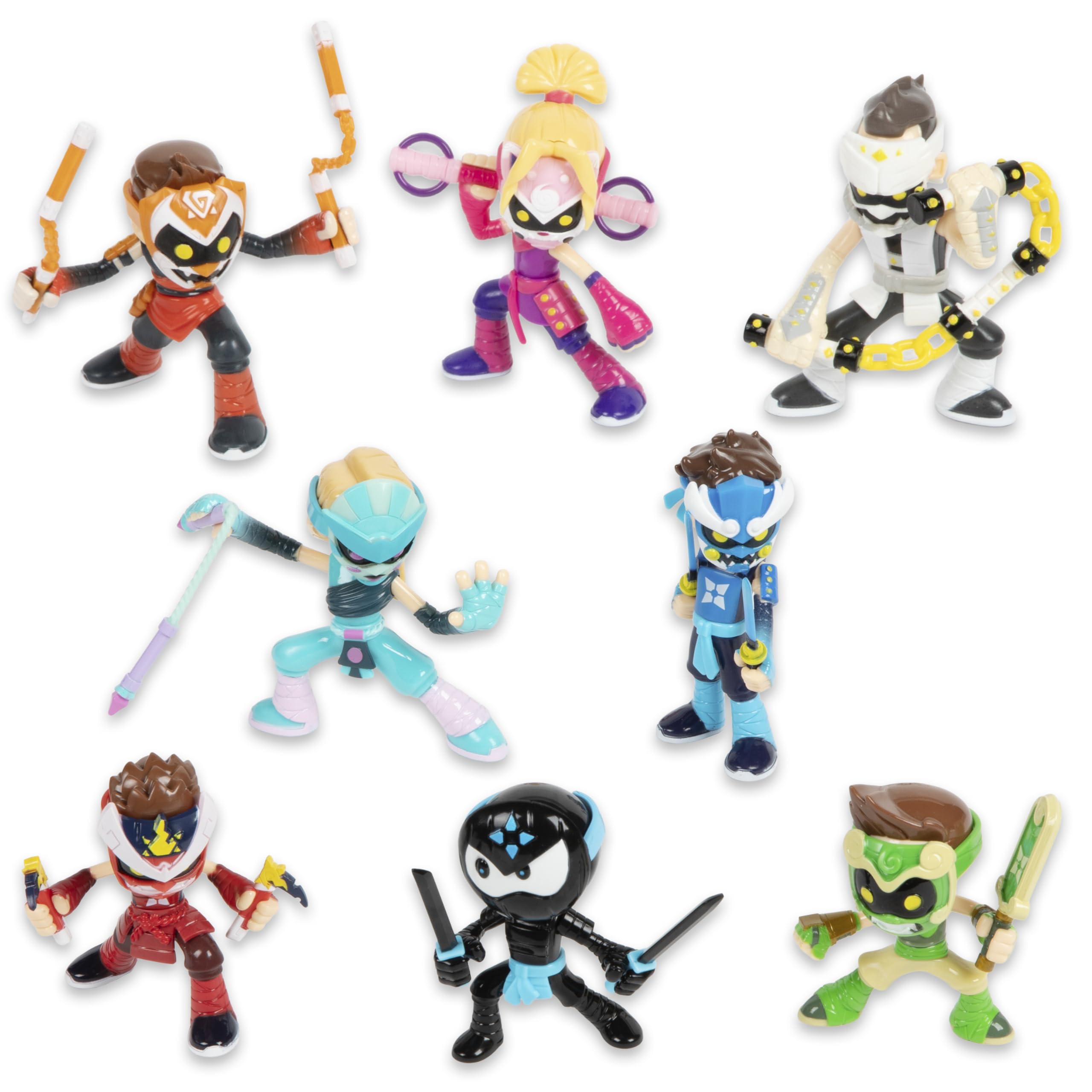 Ninja Kidz Shadow Masters Mystery Figures Series 2, Mystery
