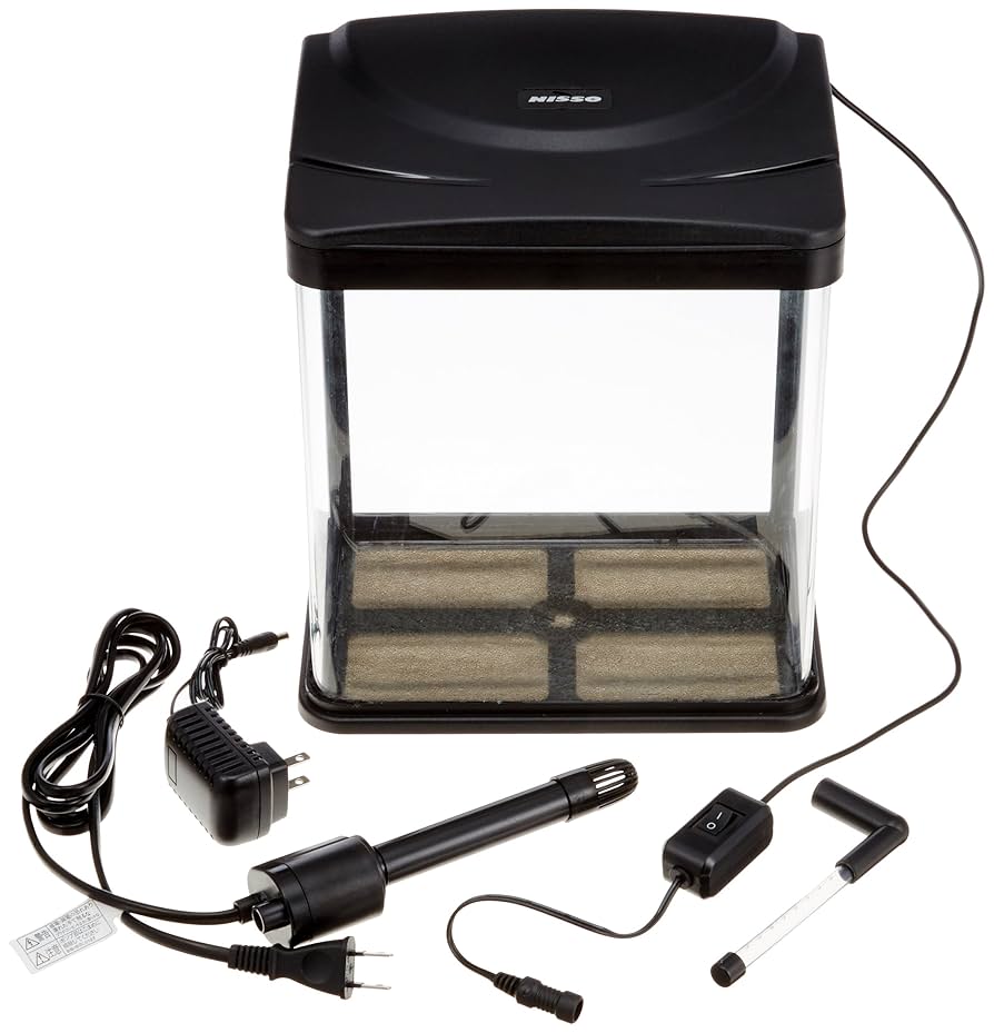 Amazon | ニッソー ルームメイト238 ブラック 水槽セット