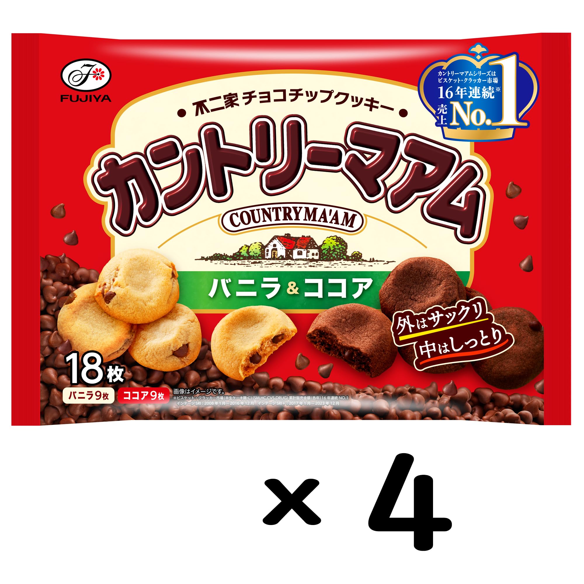 かんとりーまーむページ Amazon.co.jp: 不二家 カントリーマアム 18枚×4袋 : 食品・飲料・お酒