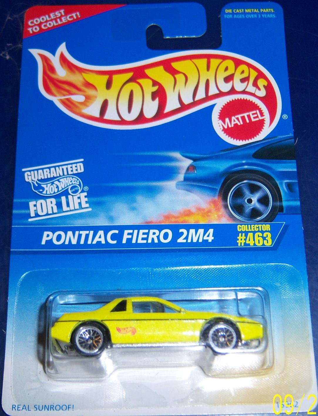 Hotwheels #463 Pontiac Fiero 2M4