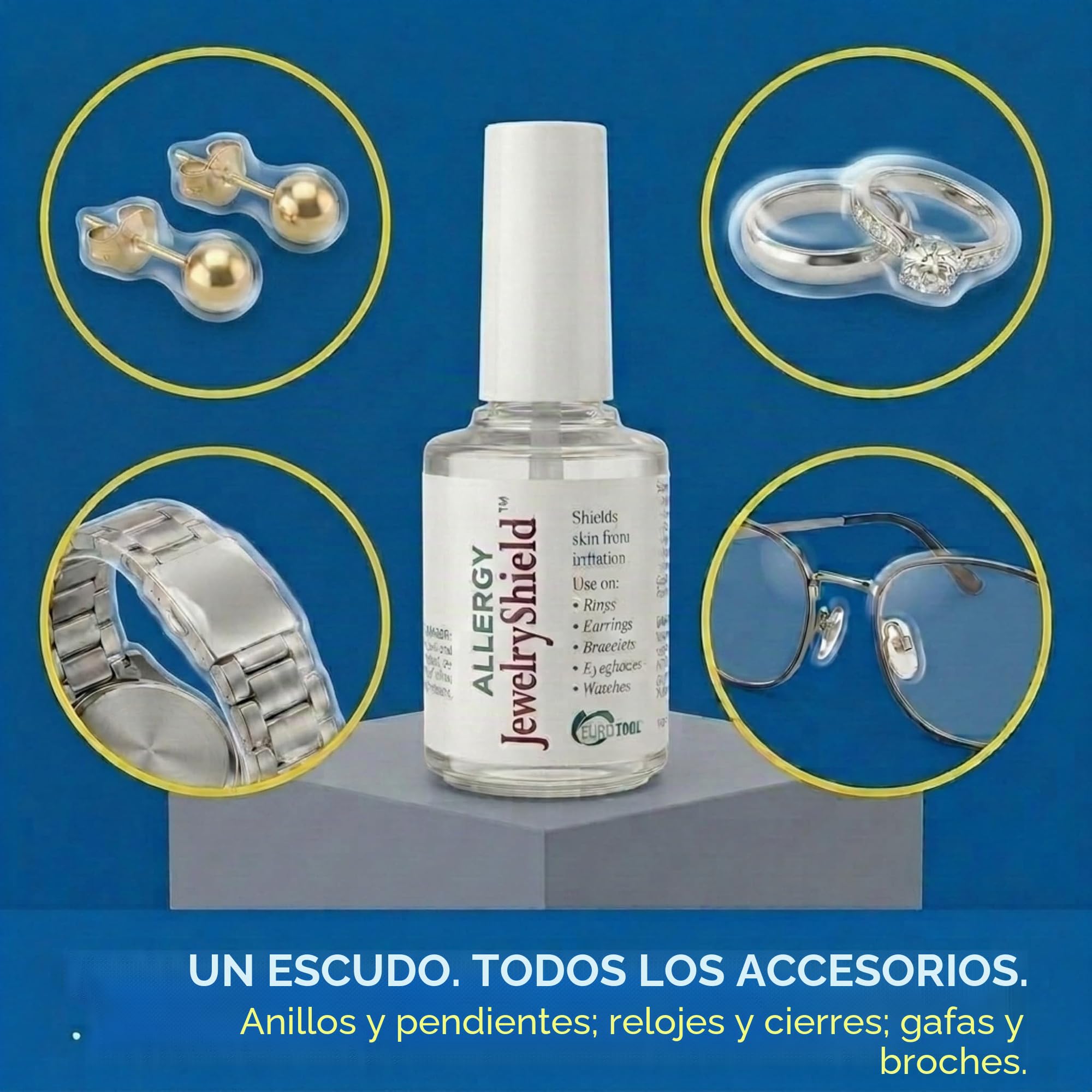 EURO TOOL- Protector de Joyas, 1/2 Onza