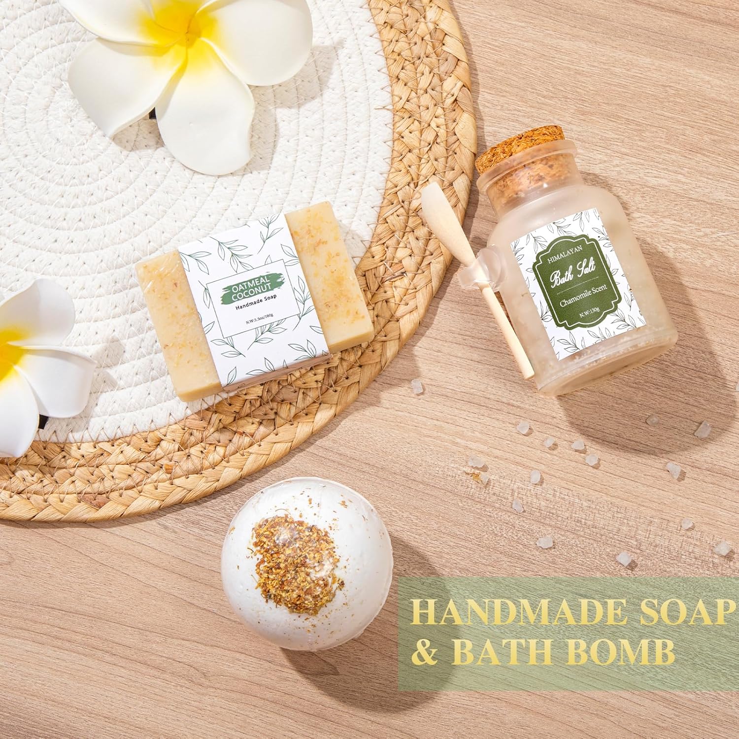 Get Well Gifts for Women Self Care Gifts Basket - Relaxing Spa Care Package After Surgery Valentines Day Birthday Gift - Feel Better Sympathy Gift Set for Her Mom Sister Friend Wife (Green) - Image 8