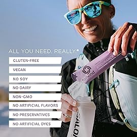 Tailwind Nutrition Endurance Fuel, Carbohydrate & Electrolyte Sports Drink Mix Powder, Gluten-Free, Vegan, Grape, 30 Servings