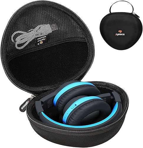 Aproca Estuche rígido de almacenamiento de viaje, para auriculares Bluetooth BERIBES sobre la oreja