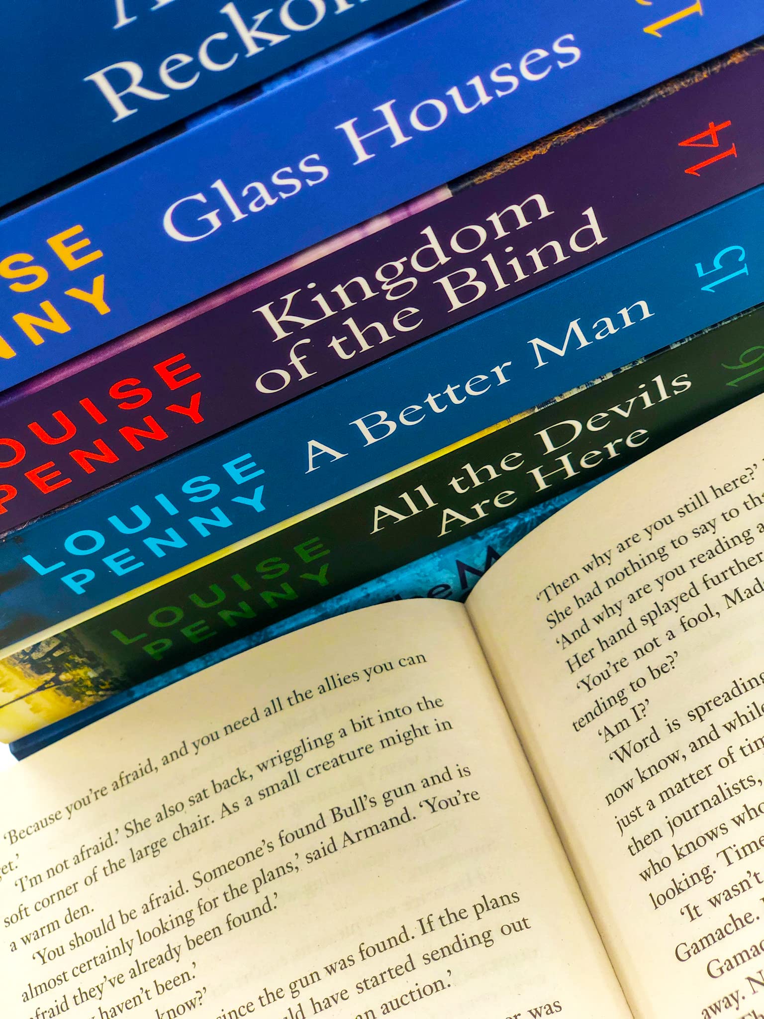Chief Inspector Gamache Buchreihe 11–17, Sammlung 7 Bücher von Louise Penny (The Nature of the Beast, A Great Reckoning, Glass Houses, Kingdom of the Blind, All the Devils Are Here & MEHR)