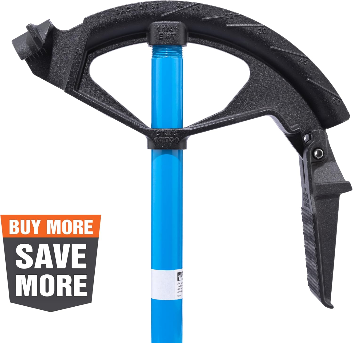 Ductile Iron Conduit Bender with Handle, 1-1/4 in. EMT Bender