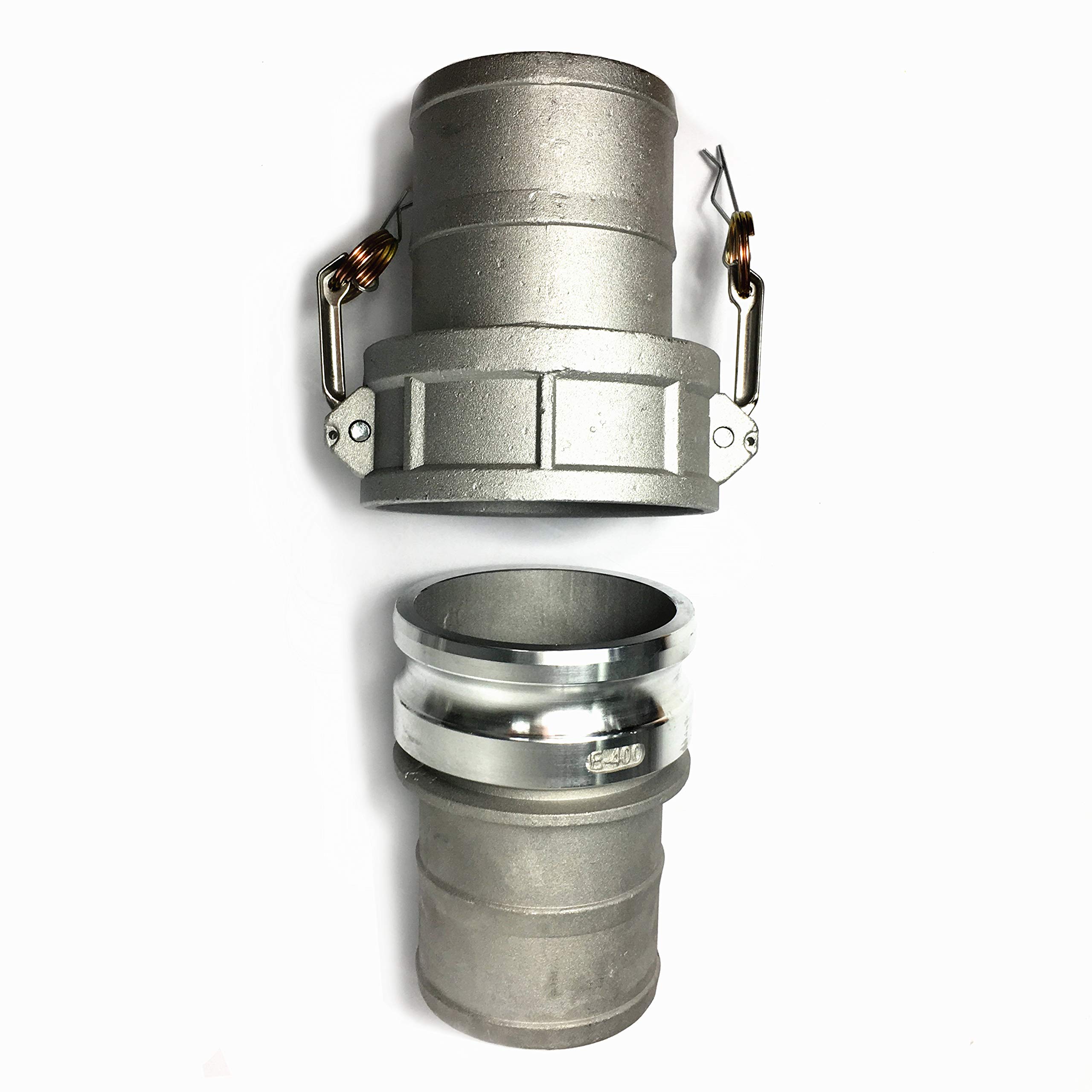4-Inch Camlock Fittings Type E - A380 Aluminum Quick Connect Couplings For Water & Oil Flow Systems