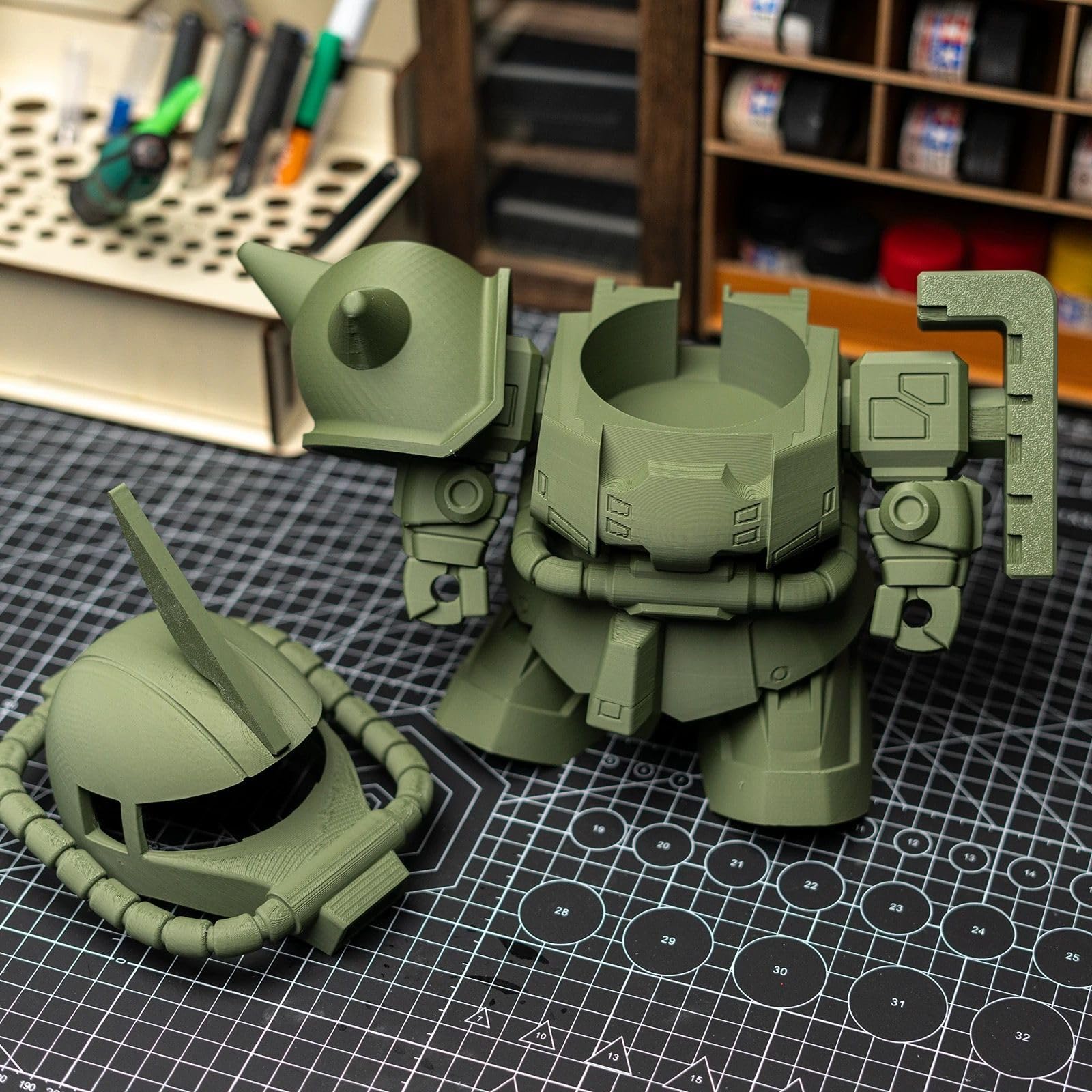 Amazon | DIY ガンダム ザクスタイル 防犯・ペットカメラ対応 カスタム