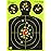 Splatterburst Targets - 18 x 24 inch - Silhouette Splatter Target - Easily See Your Shots Burst Bright Fluorescent Yellow Upon Impact - Made in USA (25 Pack)