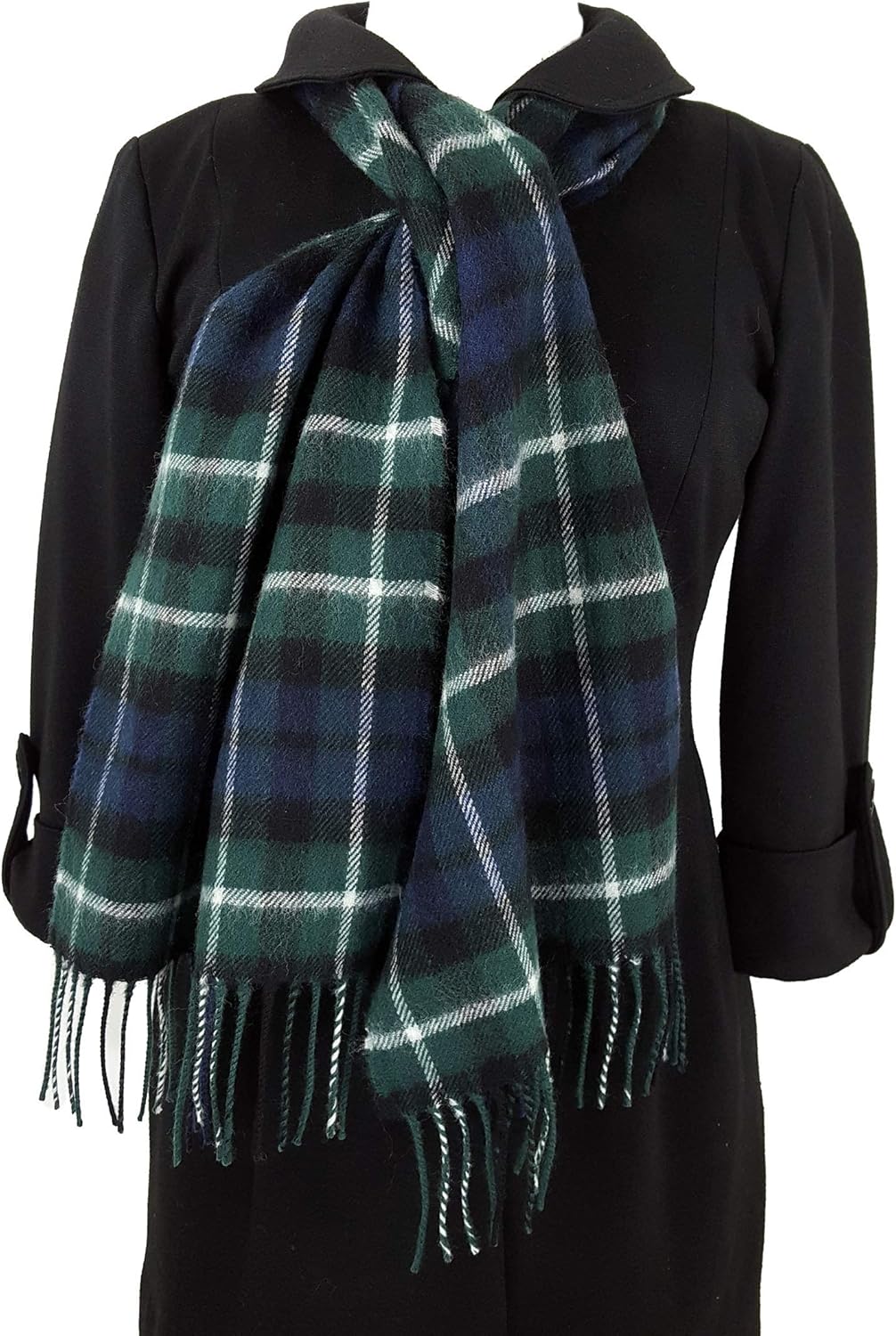 Graham of Montrose Tartan Lambswool Scarf-Made in Scotland