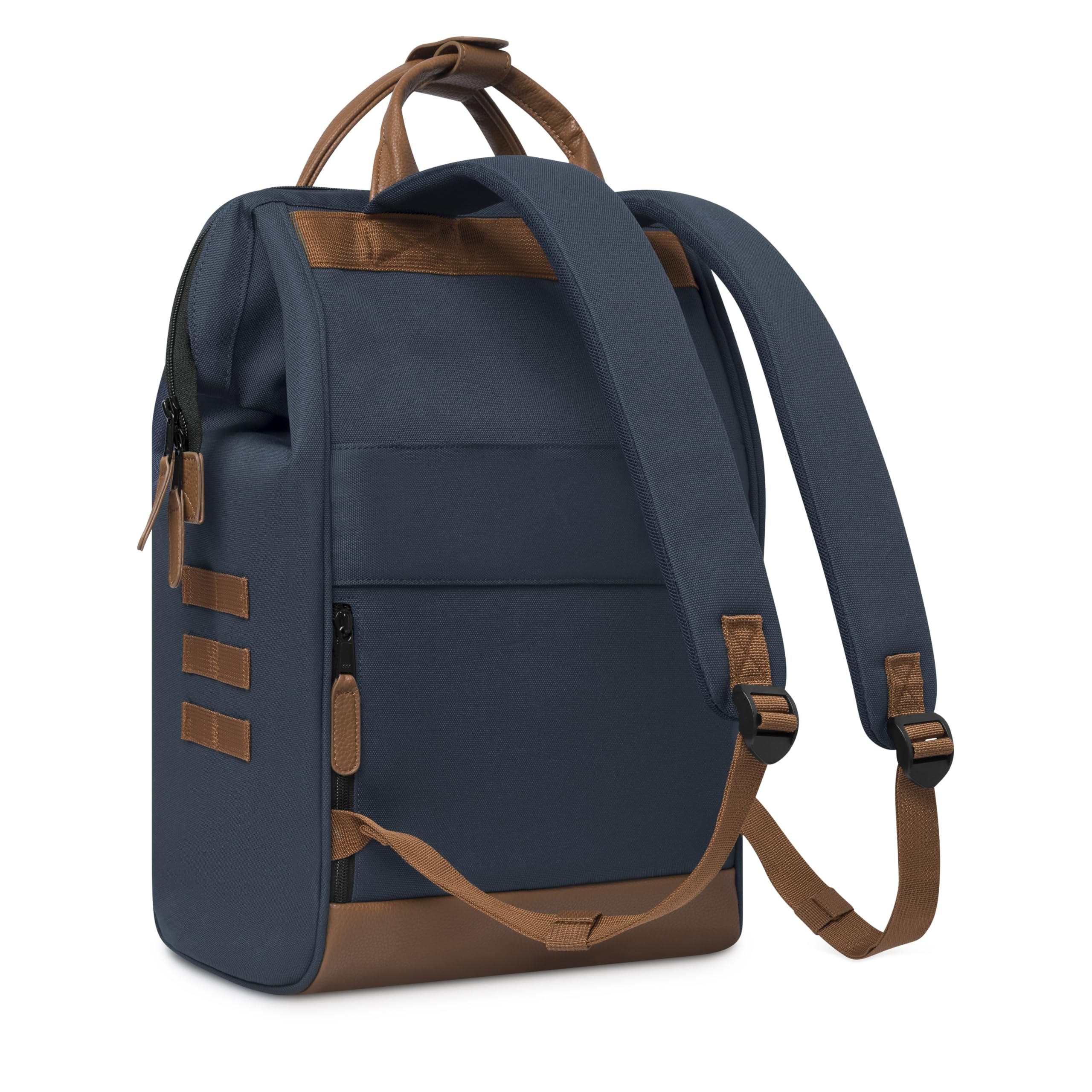 Cabaïa Zaino Donna Adventurer Chicago 23L - Laptop 15" - Impermeabile | Bagaglio a mano · Grande apertura · Tasche MOLLE intercambiabili · Vegan · Durevole