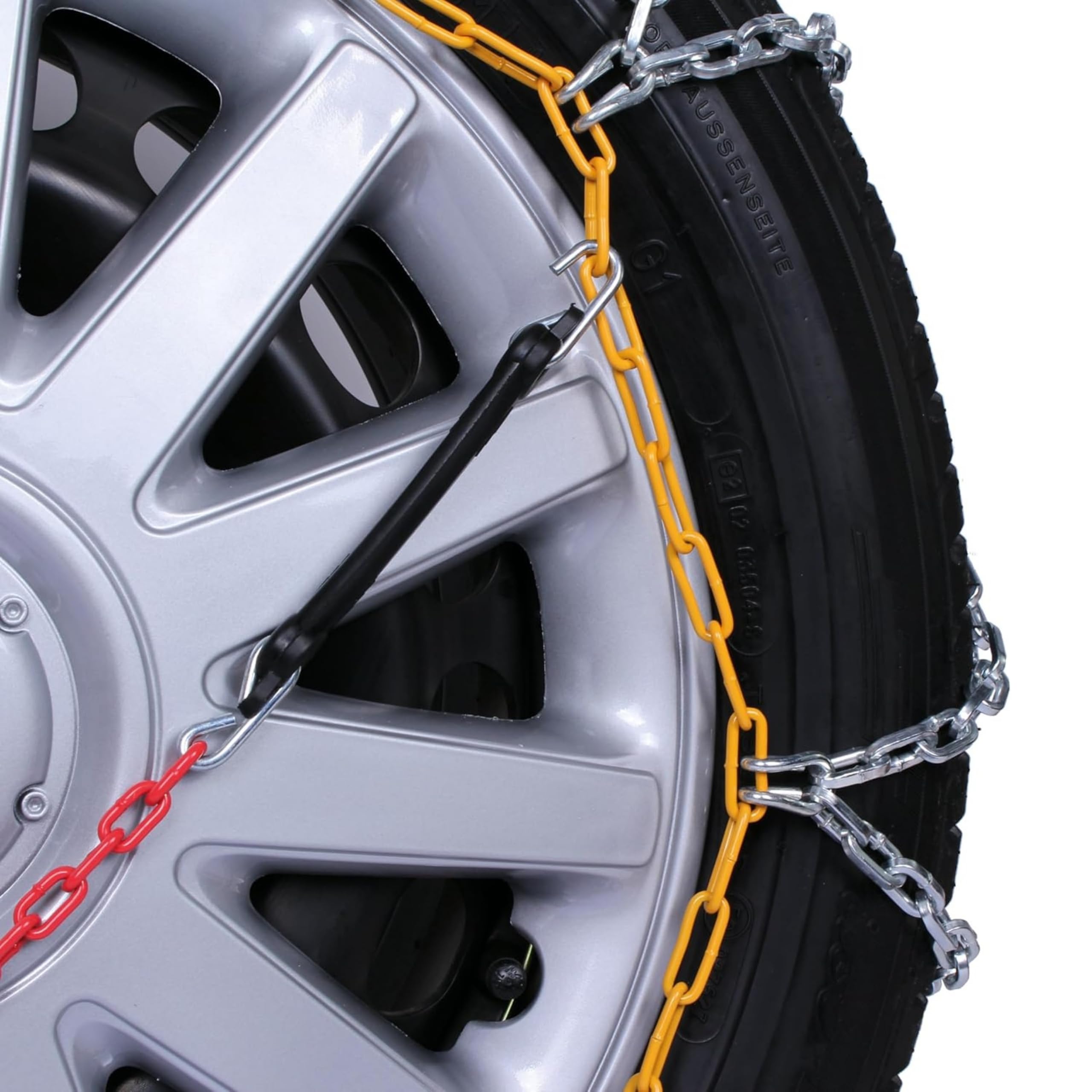 Goodyear 77930 "12mm" Chaines à neige 12 mm, Taille 225, Convient pour les SUV, véhicules utilitaires, 4x4, Homologation TUV et ÖNORM