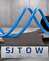 Vista 2 de DEWENWILS Carrete de Cable de Servicio Pesado, Cable de Extensión de Alimentación Retráctil de 40 Pies, 12AWG/3C SJTOW, 3 Tomas Triples Iluminadas