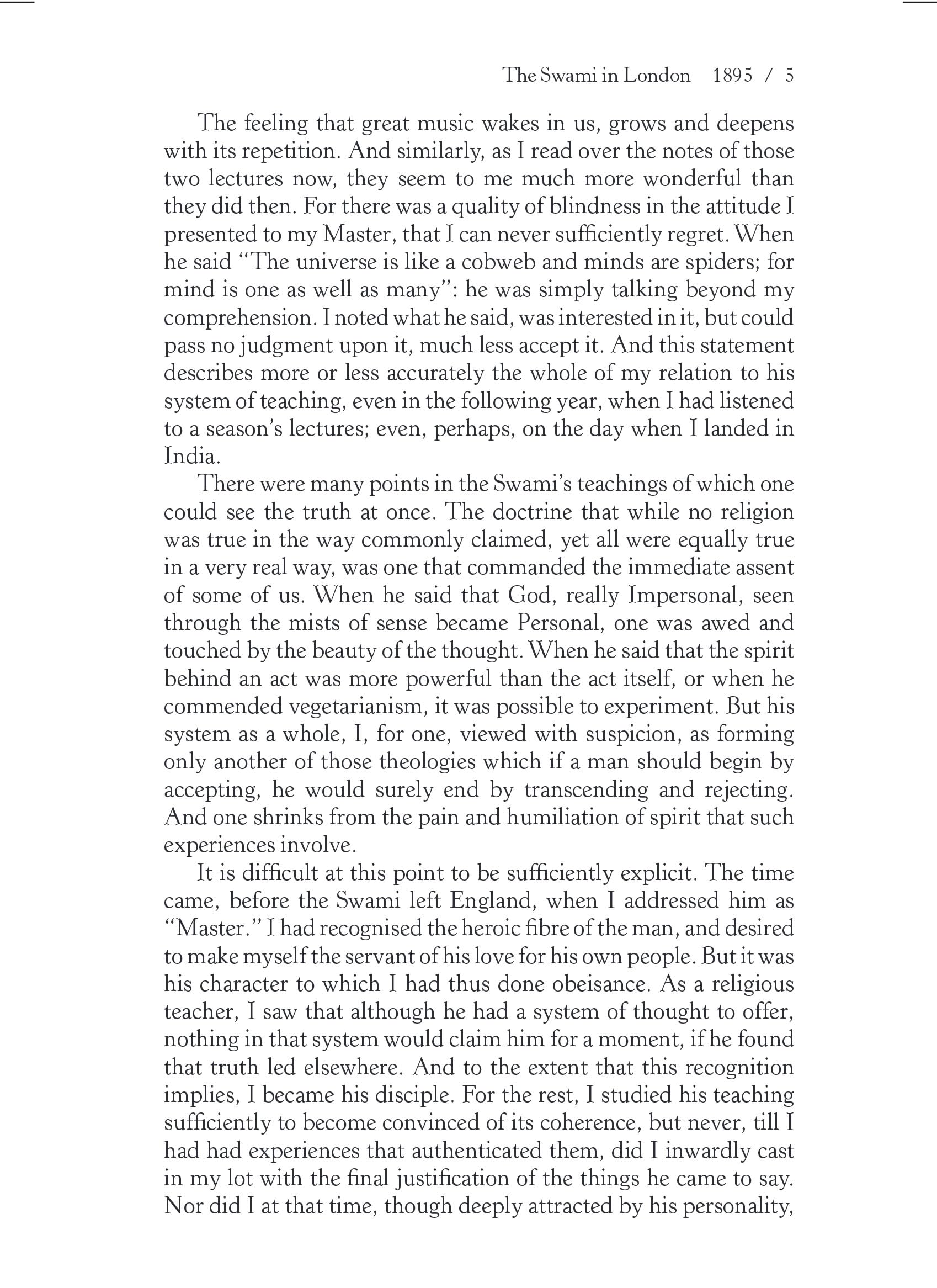 The Master As I Saw Him: The Originals - Swami Vivekananda’s Inspiring Life & Teachings | Wisdom & Spiritual Journey | Vision & Divine Presence | Unabridged Classic Literature 3
