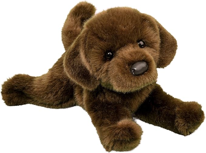 Douglas Java Chocolate Lab Dog Plush Stuffed Animal Toys & Games