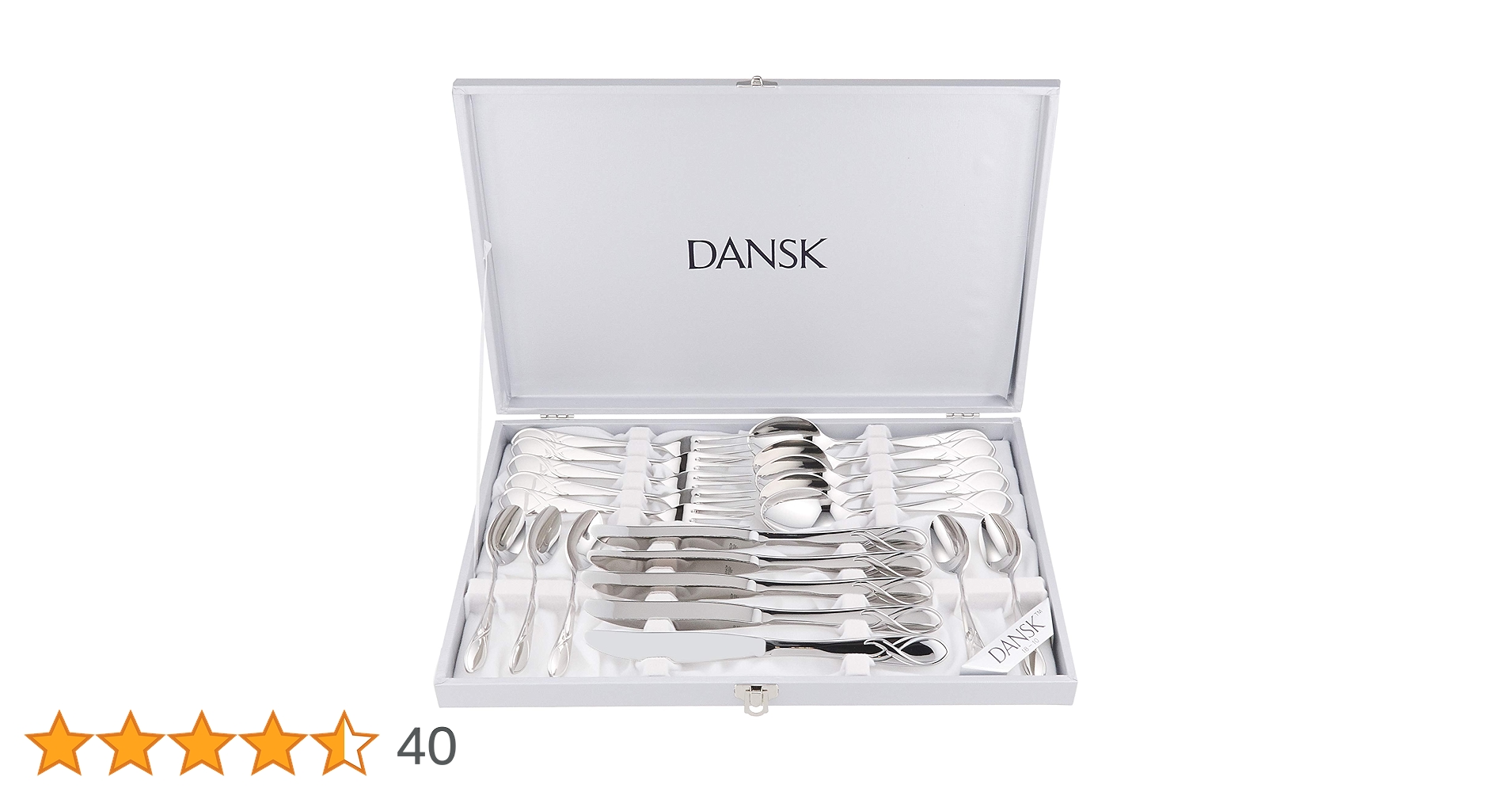 【未使用】DANSK カトラリーセット30本 Amazon｜ダンスク(Dansk) リーフ カトラリーセット ディナー30本