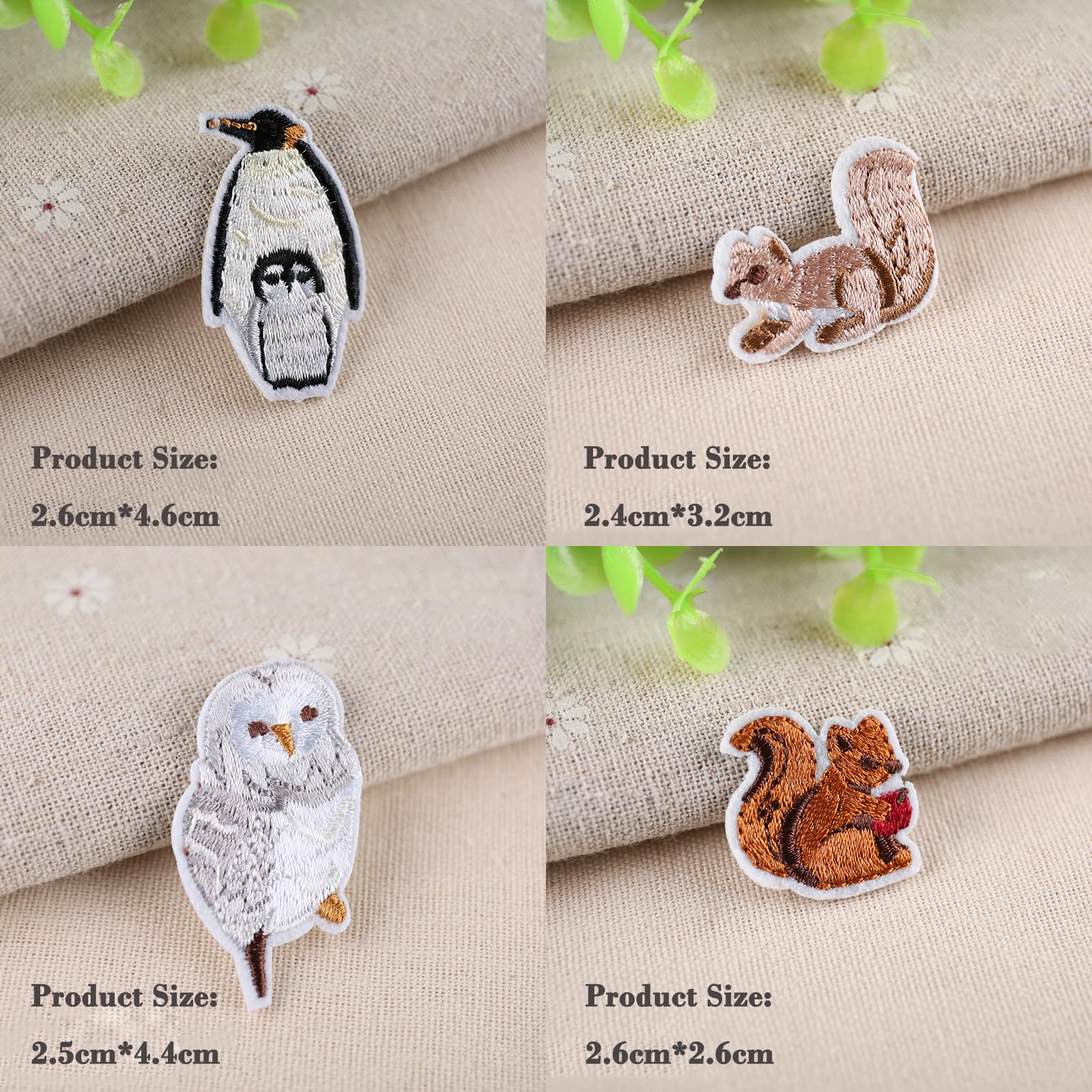 Nipitshop Lot De 2 écussons Brodés Thermocollants En Forme