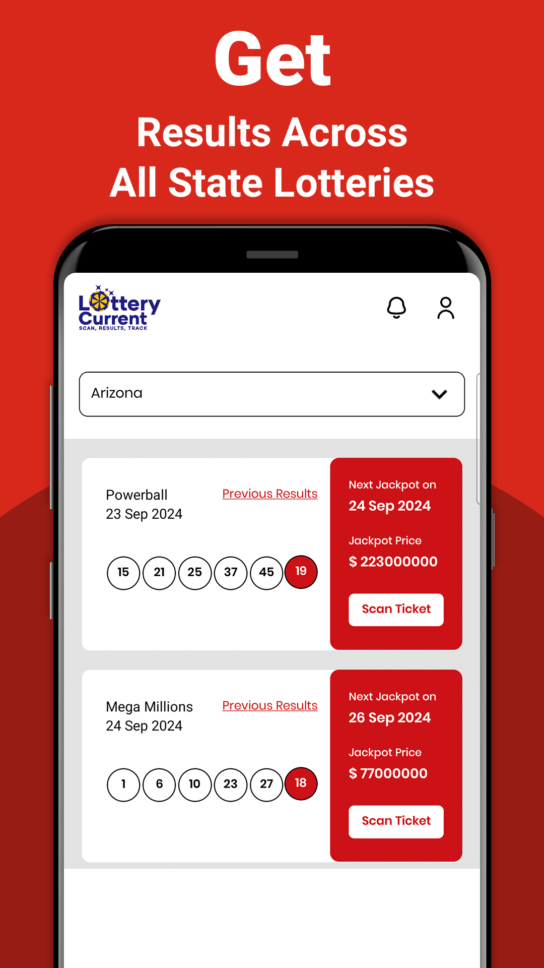 Powerball Scanner In Store Powerball & Mega Scanner - App on Amazon Appstore