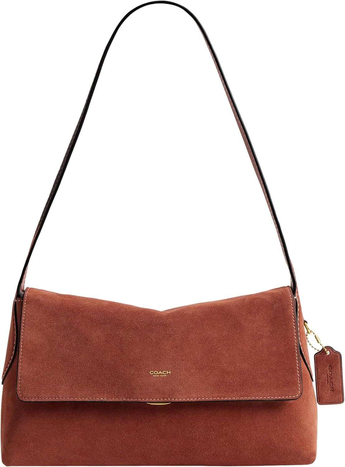 COACH Women's Natural Grain Leather Chelsea Shoulder Bag