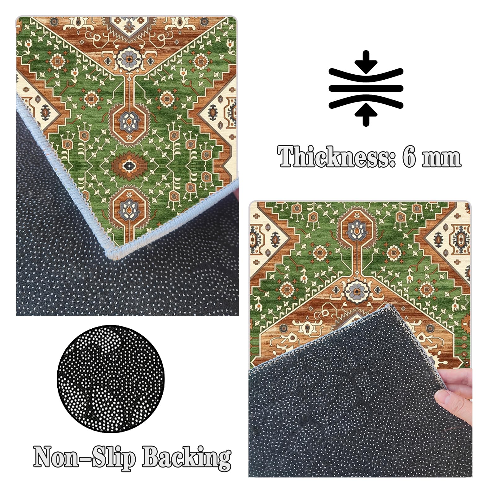 Tapis de Couloir Long, Tapis pour Cuisine Devant évier 40 x 400 cm
