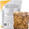 Mary Tylor Naturals African Black Soap 5 lb — Raw, Natural Soap — Face And Body Wash — Authentic Handmade by a Fair Trade women Co-Op in Ghana Africa