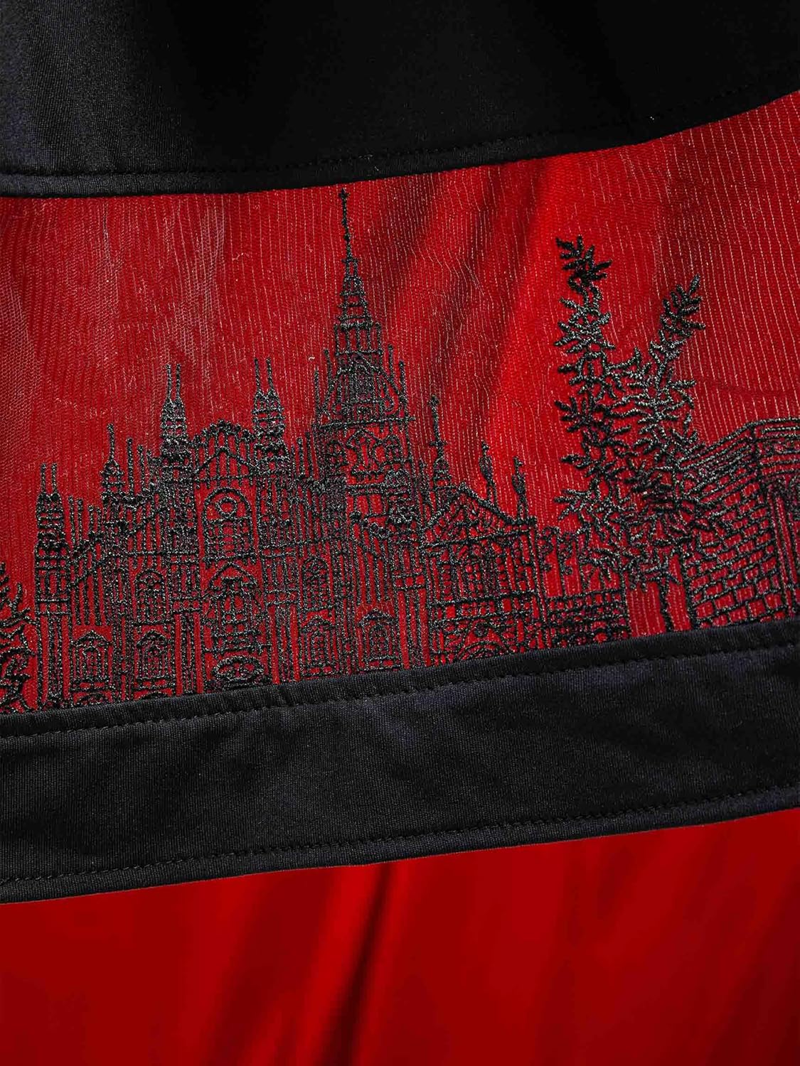 MEOWCOS Women's Gothic Dress Mediaval Goth Dress Halloween Cosplay Costume - Image 4