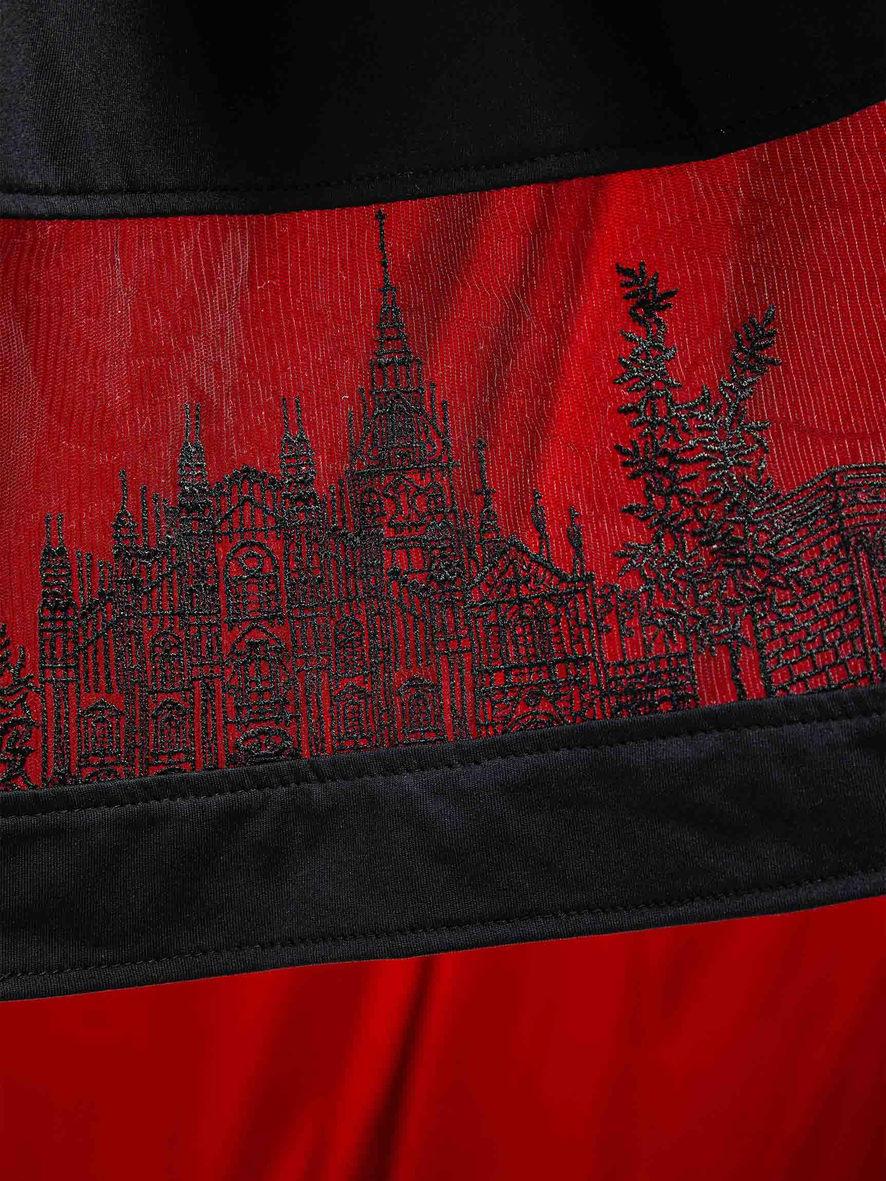 MEOWCOS Women's Gothic Dress Mediaval Goth Dress Halloween Cosplay Costume