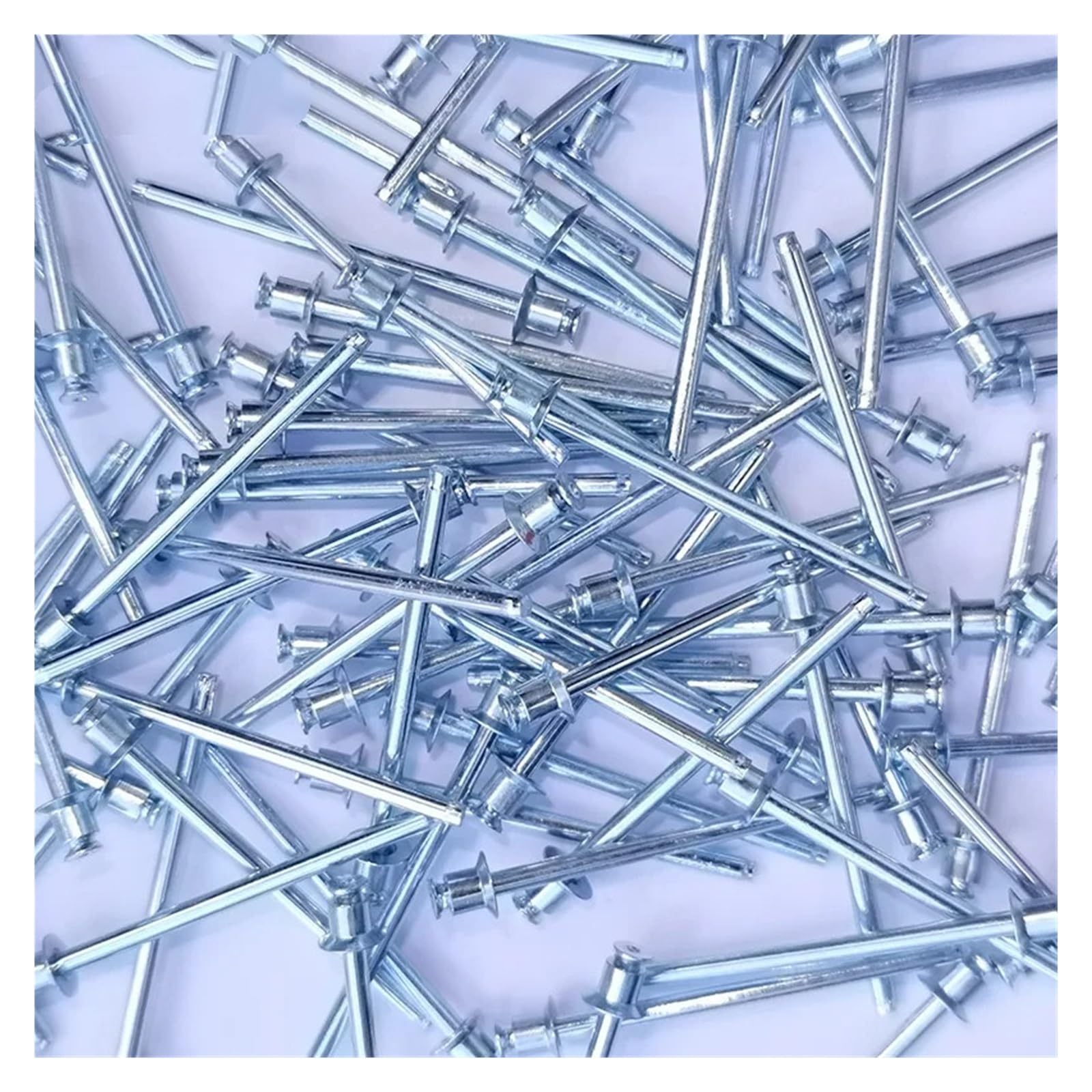 rivets à enfoncer, Circuit Imprimé En Acier Au Carbone À Double Tête Fraisée, 100 Rivets Aveugles 2.4mm,3.0mm,.2mm