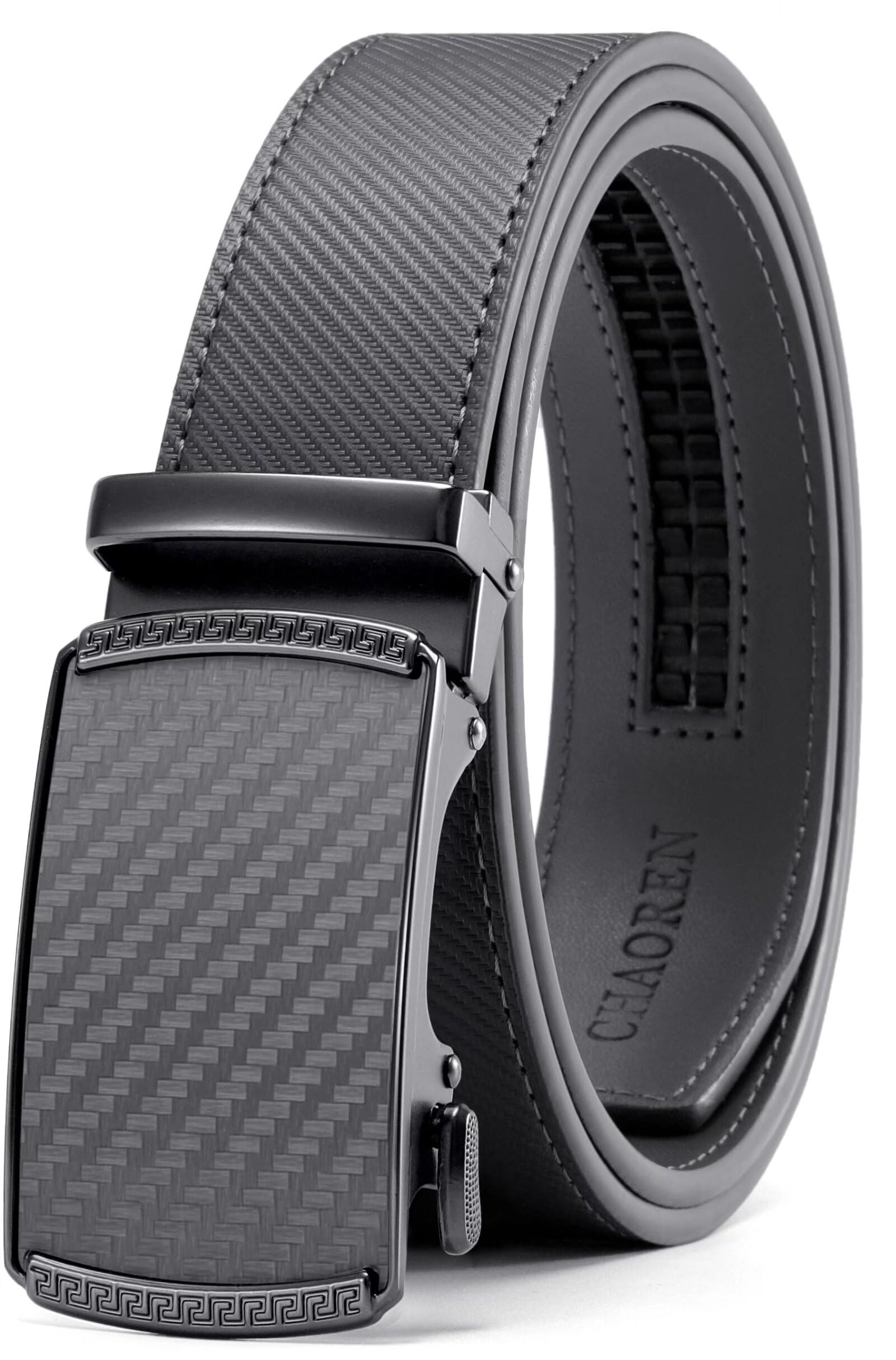 CHAOREN Belts for Men - Ratchet Leather Mens Belt 1 3/8" for Jeans - Fits Everywhere — view 15