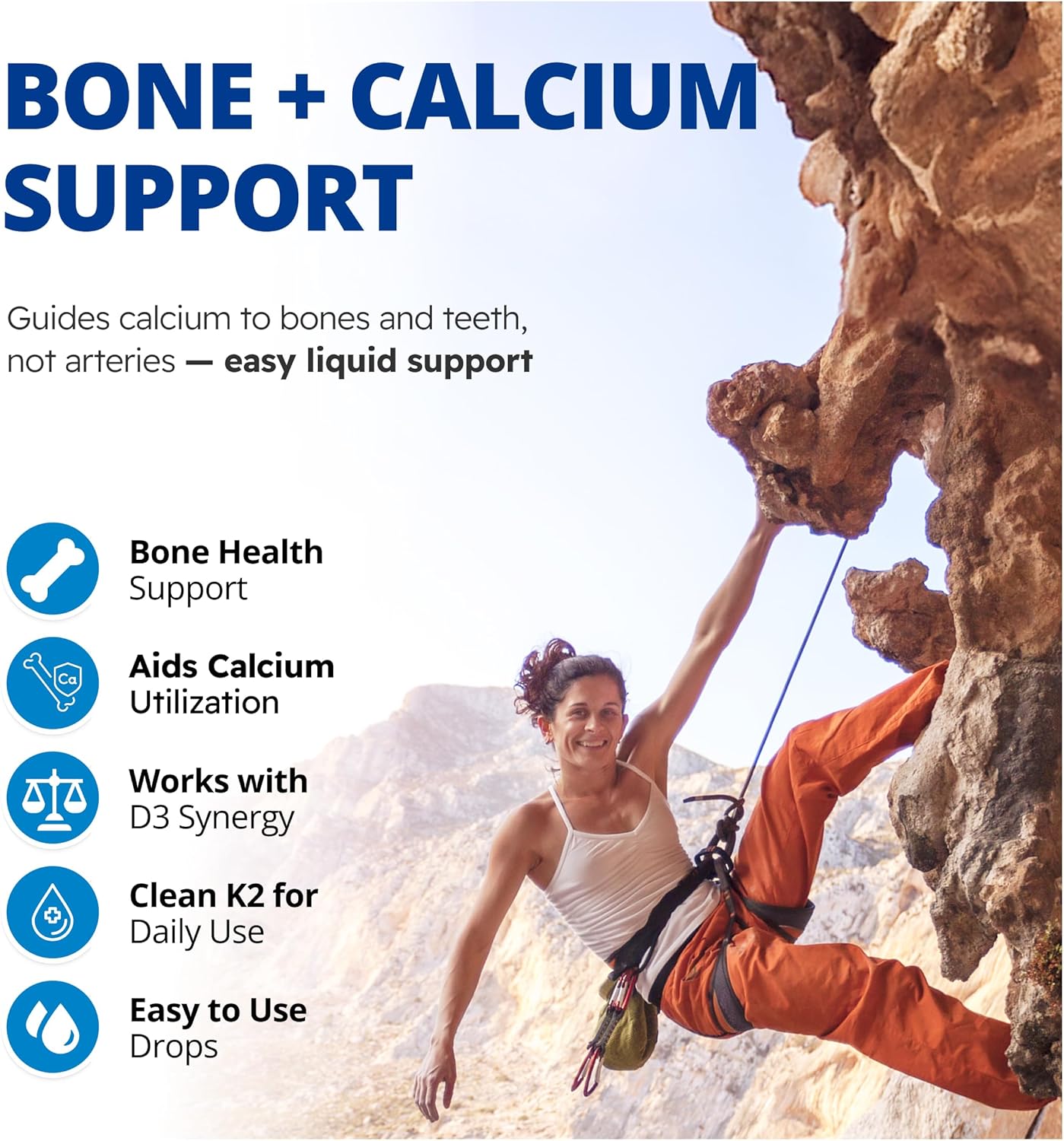 CanPrev K2 Drops, 15ml, 300 Servings, 30mcg MK-7 Vitamin K2 Liquid, Supports Strong Bones & Cardiovascular Wellness, Vegan, Unflavored Formula with MCT Oil for Optimal Calcium Utilization & Absorption