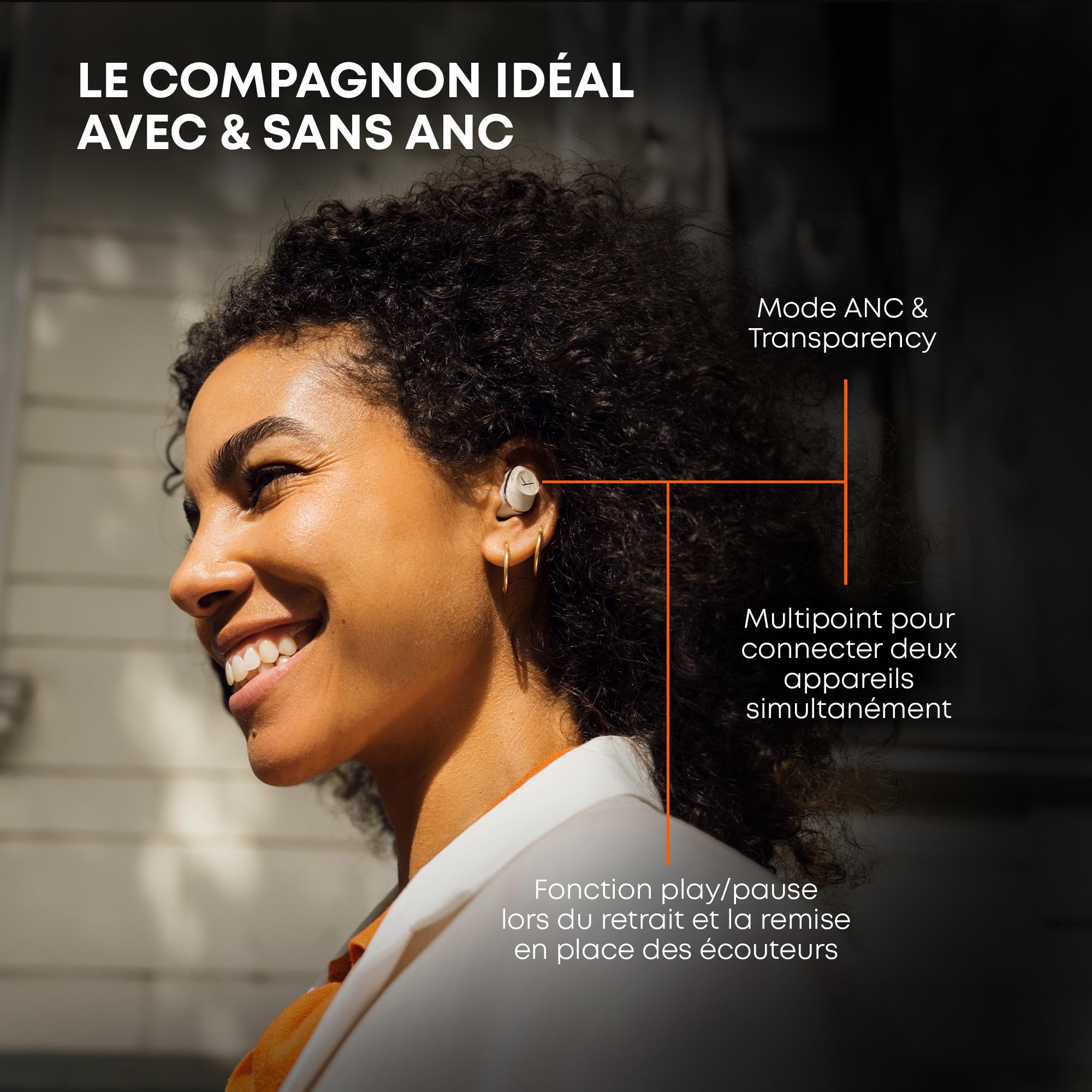 beyerdynamic AMIRON 300 Écouteurs Intra-Auriculaires sans Fil True Wireless avec réduction Active du Bruit et Mode Transparence, de Couleur Noir, Bluetooth in-Ear, 38 Heures Autonomie de la Batterie