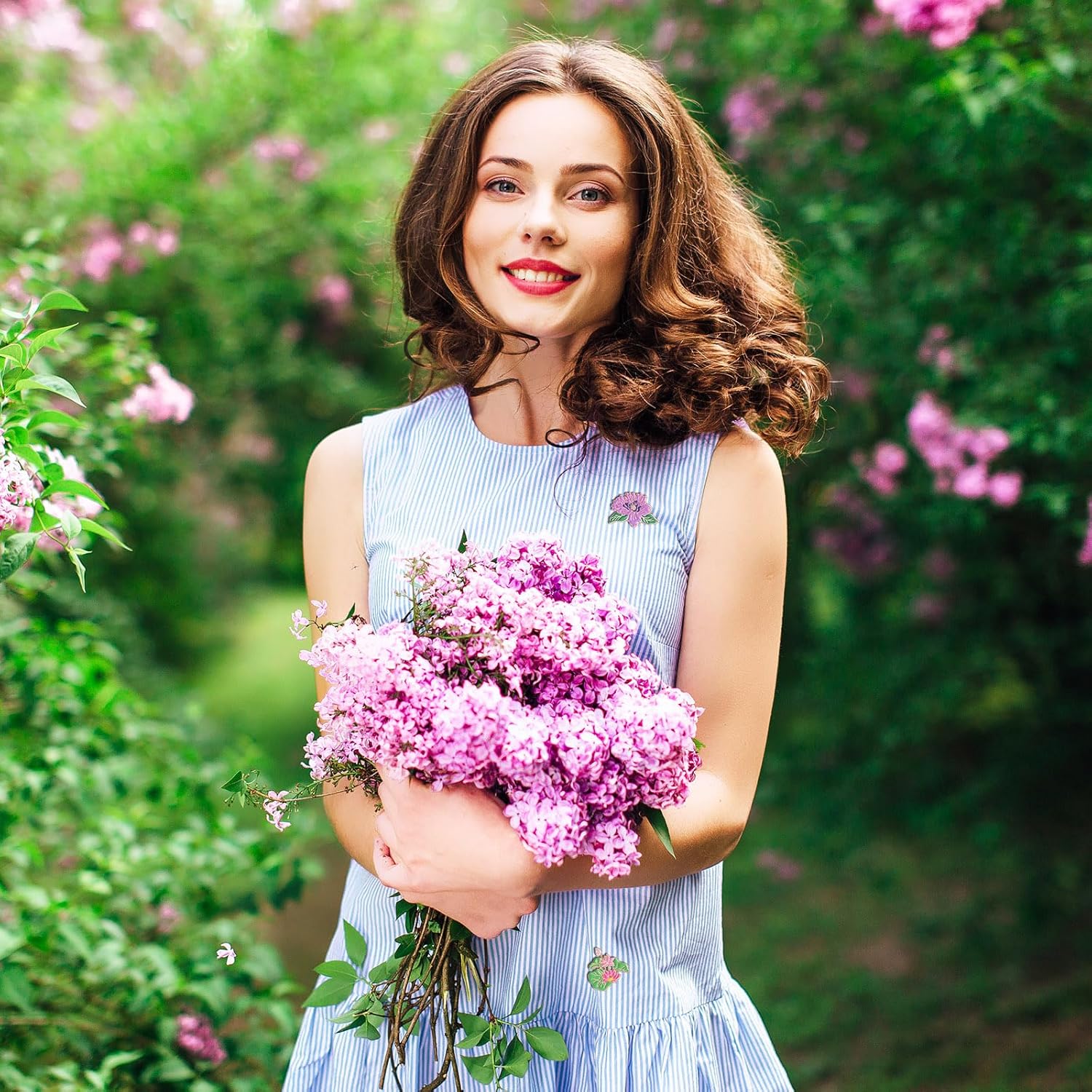 Hoteam 60 Pcs Flower Enamel Pins for Backpacks Floral Lapel Pins Bulk Cute Wildflower Sunflower Rose Lily Peony Hydrangeas Brooch for Hat Clothes Women Girl Hat Clothes Bags Accessories Gifts - Image 5