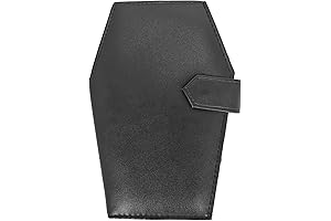 Glenbarn Gothic Coffin Wallet: Spooky Accessory for Both Genders