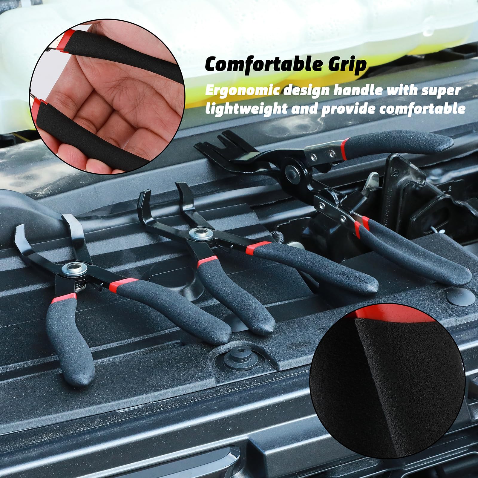 Snapklik.com : 3-Piece Push Pin Removal Tool Set, Panel Clip Pliers, 30 ...