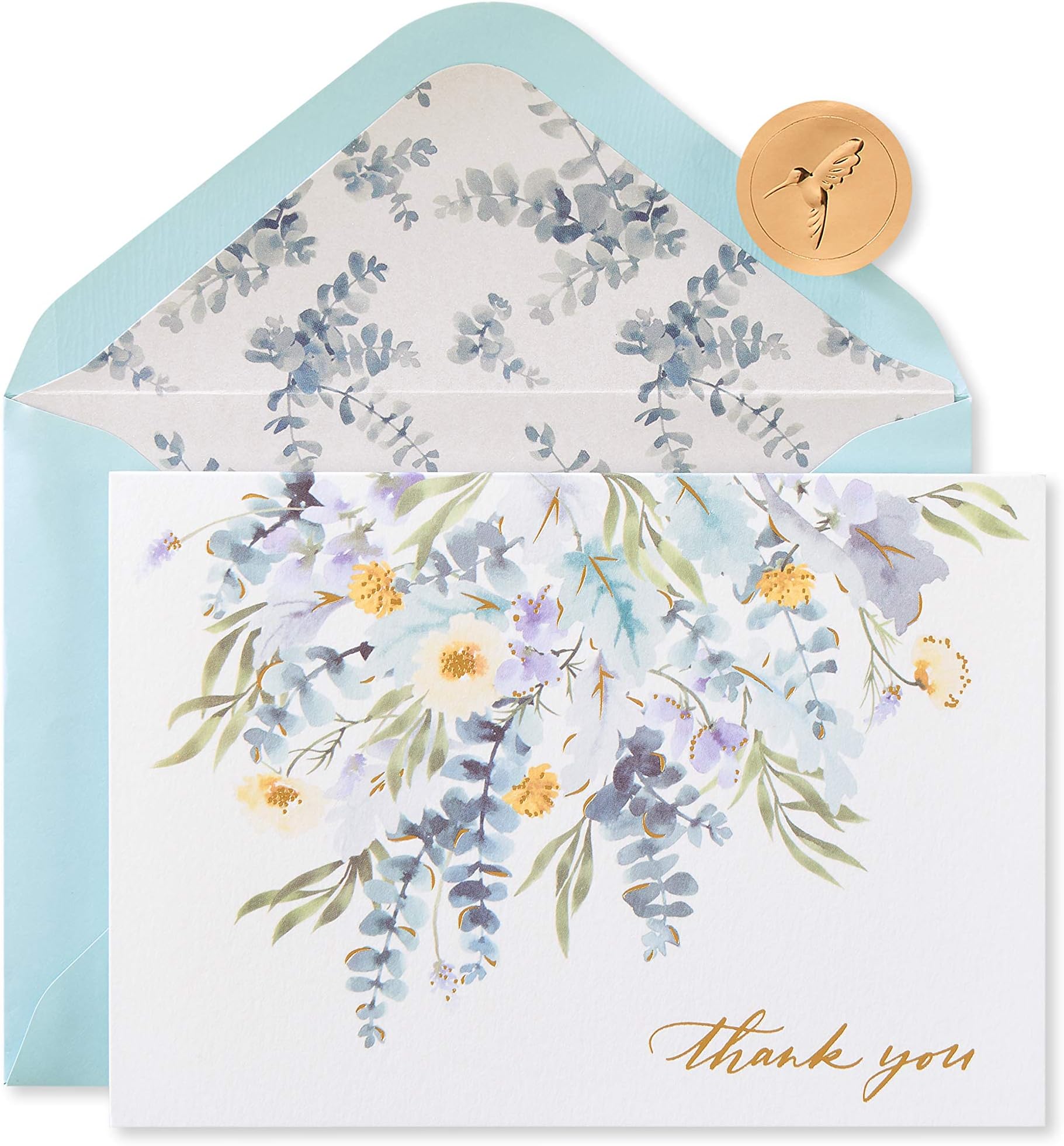 BARUN 50 Pack Funeral Thank You Cards with Envelopes