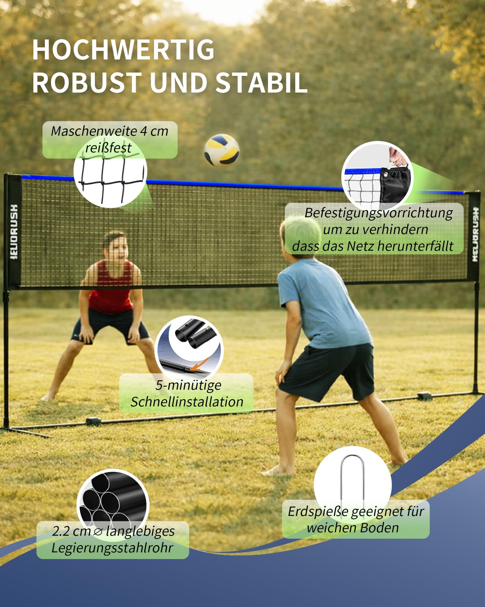 Badminton Net TBN005B