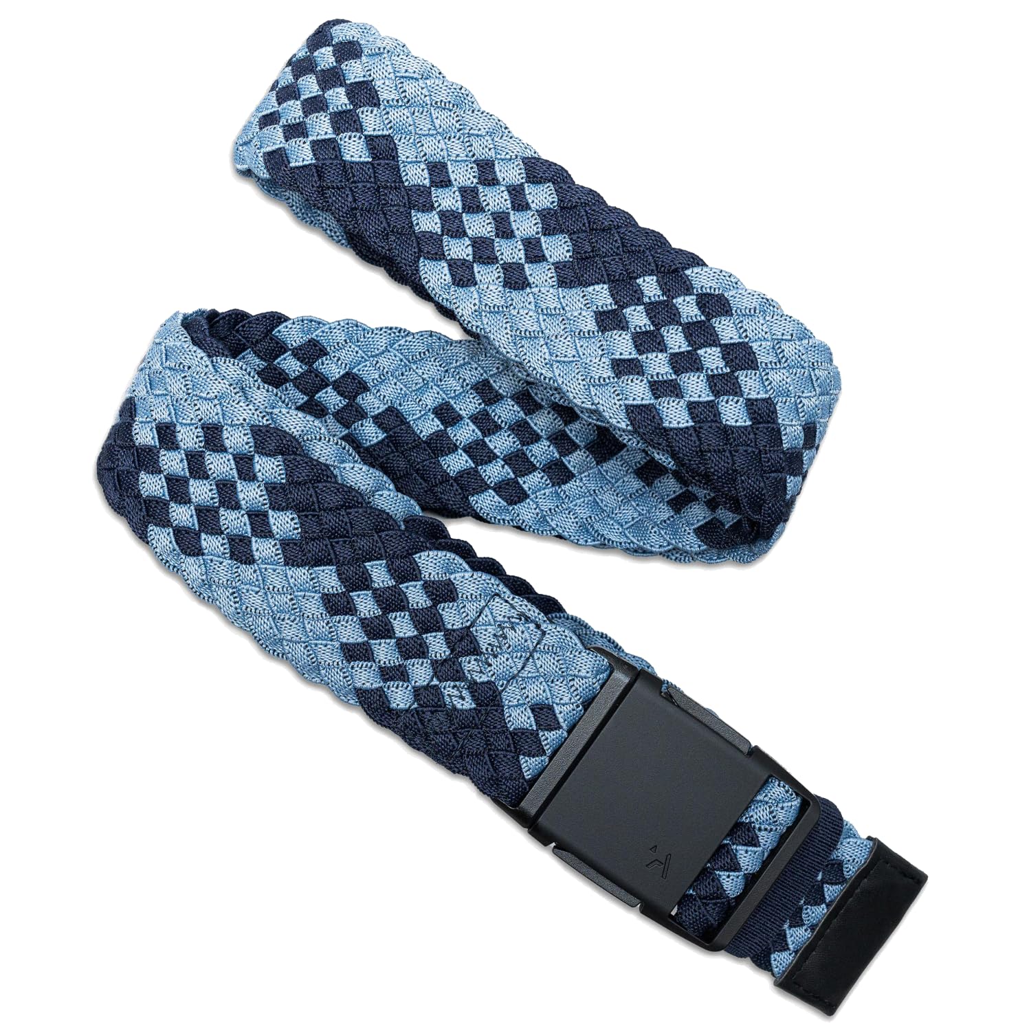 Arcade The Futureweave Unisex Vapor Belt, 4 Way Stretch Webbing, Non-Metal Travel Friendly Buckle, Navy/Icelandic, One Size