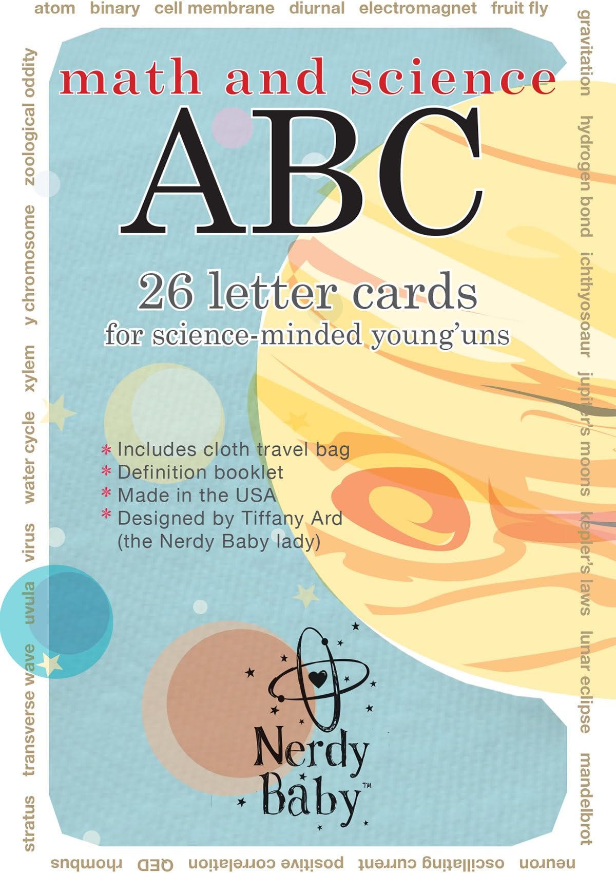 ABC Flashcards for Very Young Scientists