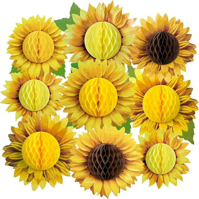 SUNBEAUTY Sunflower Decorations