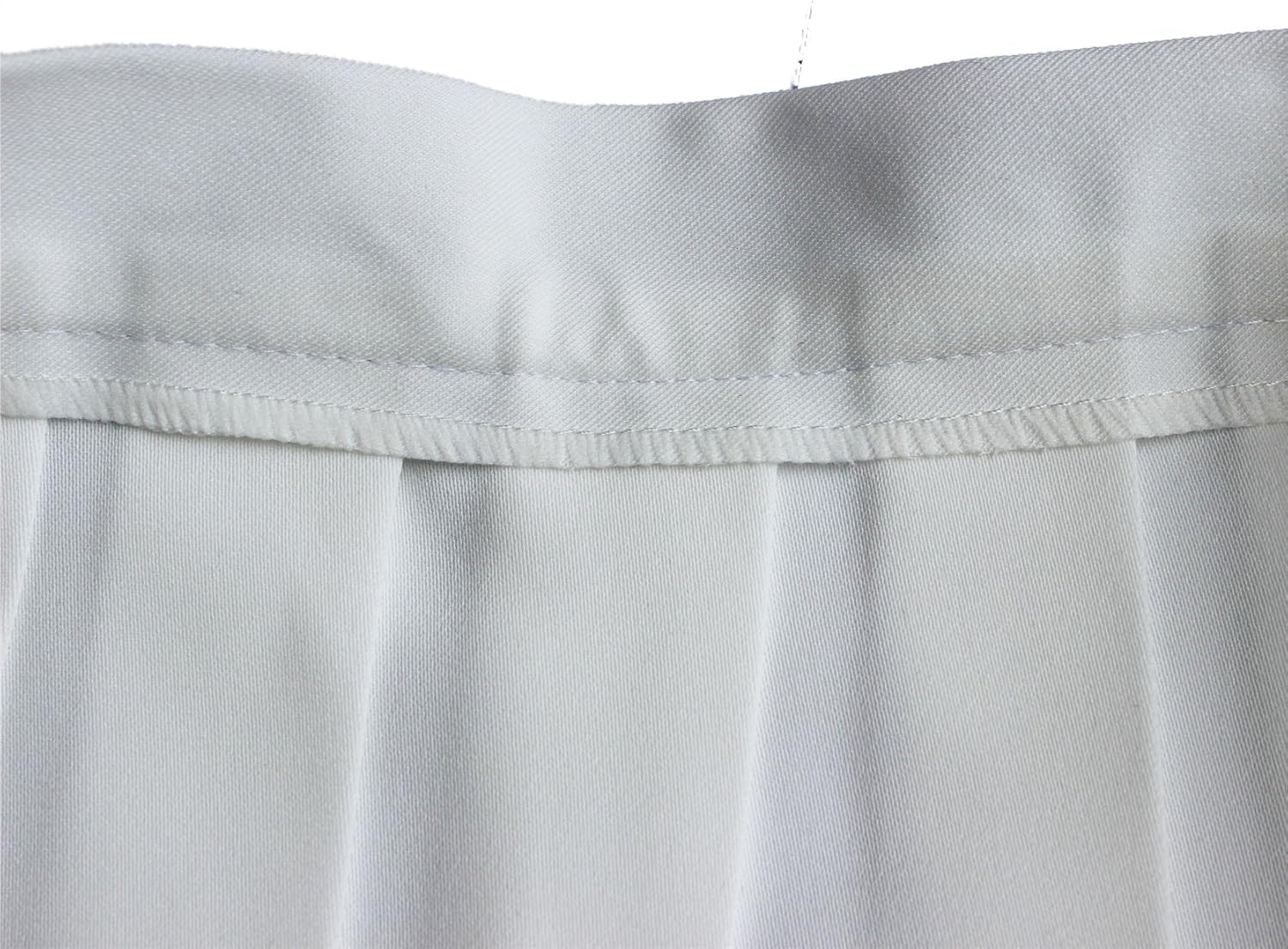 Beautifulfashionlife Women Girls Short Plaid Pleated Skirts Uniform Cosplay Costumes 8 White