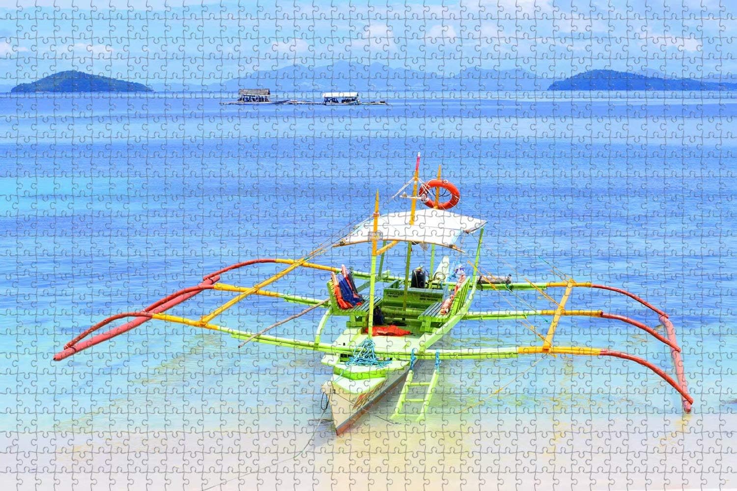 Jigsaw Puzzle for Adults Philippines Puerto Princesa, Palawan Puzzle 1000 Piece Travel Souvenir