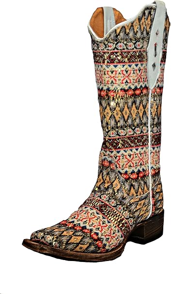 tanner mark glitter boots