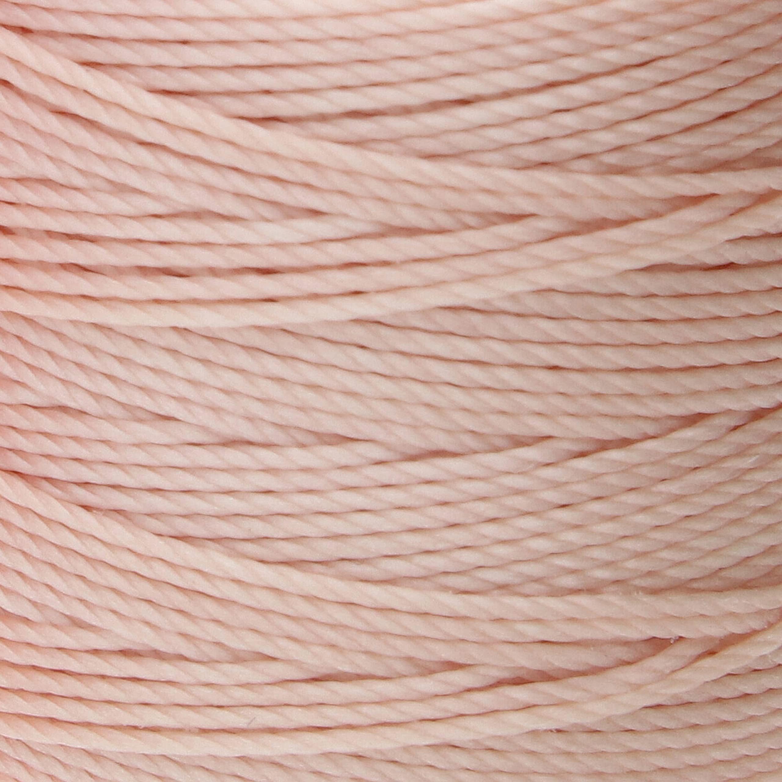 The Beadsmith S-Lon Bead Cord - .5 mm Twisted Nylon Cord for Stringing 4 Spools, Natural Color, TEX210, 77 Yards per Spool - Image 4