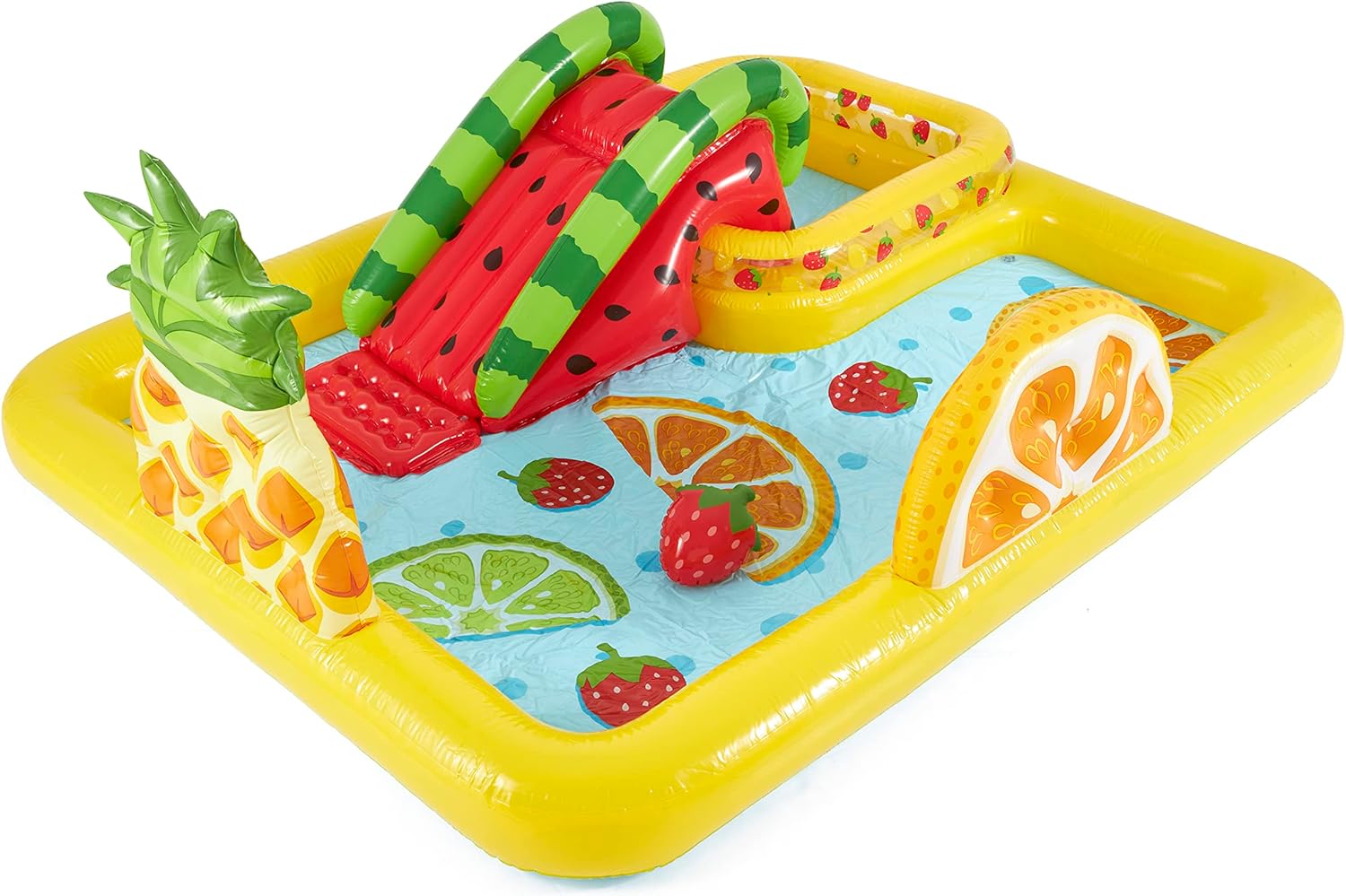 Intex Fun 'n Fruity Inflatable Play Center, for Ages 2+, Multicolor