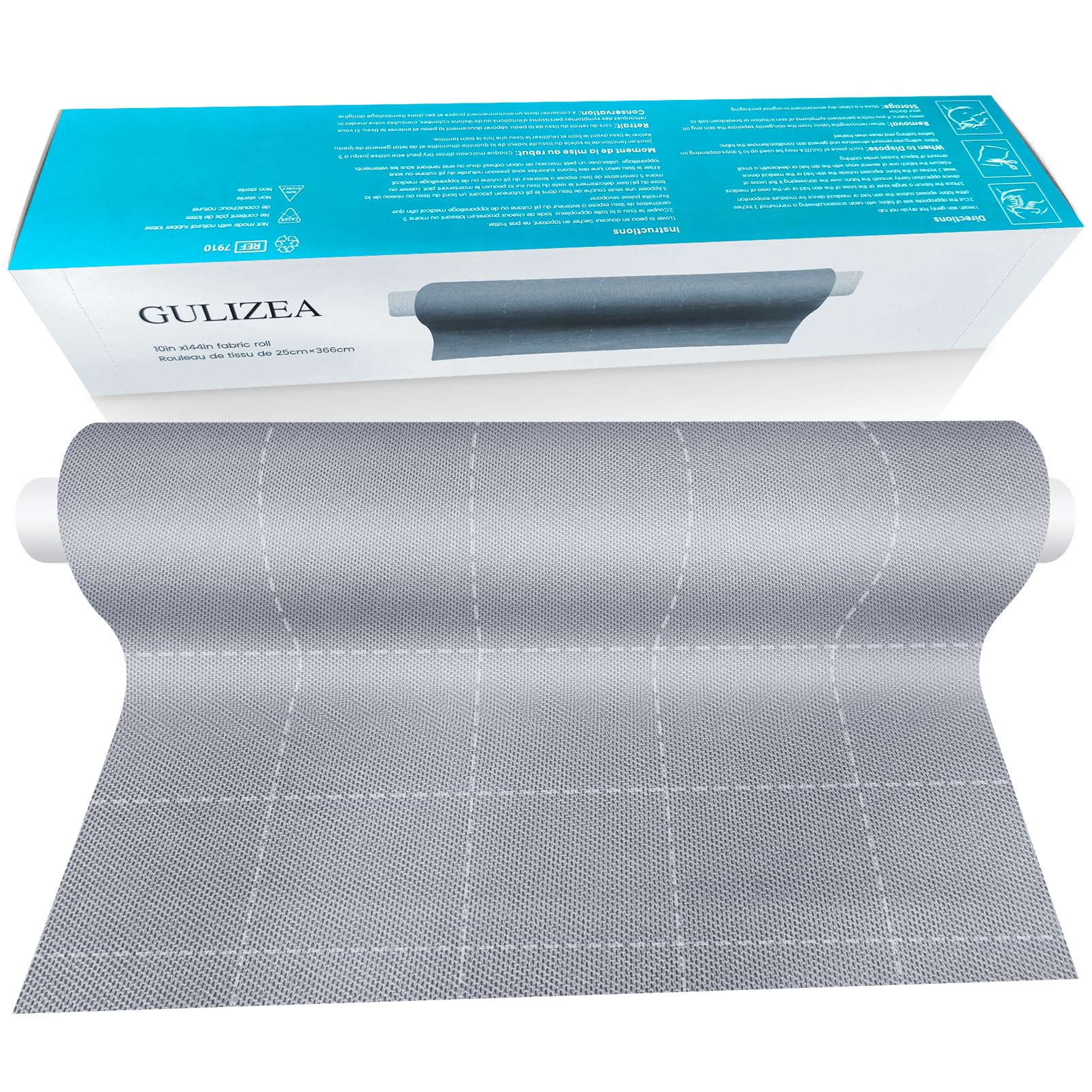 Nemdaw Silver Fabric Roll