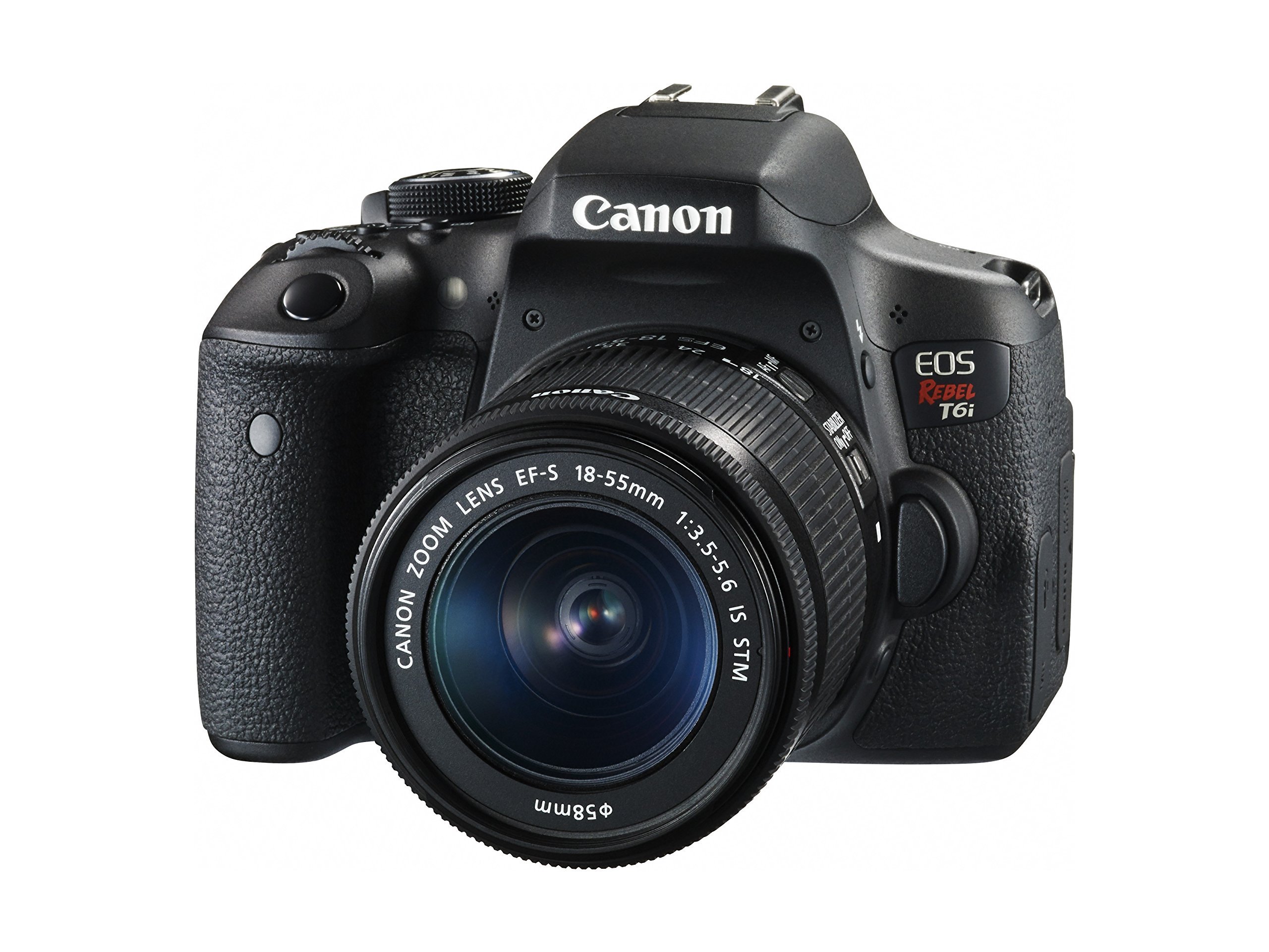 Amazon.com : Canon EOS Rebel T6i Digital SLR with EF-S 18-55mm IS 