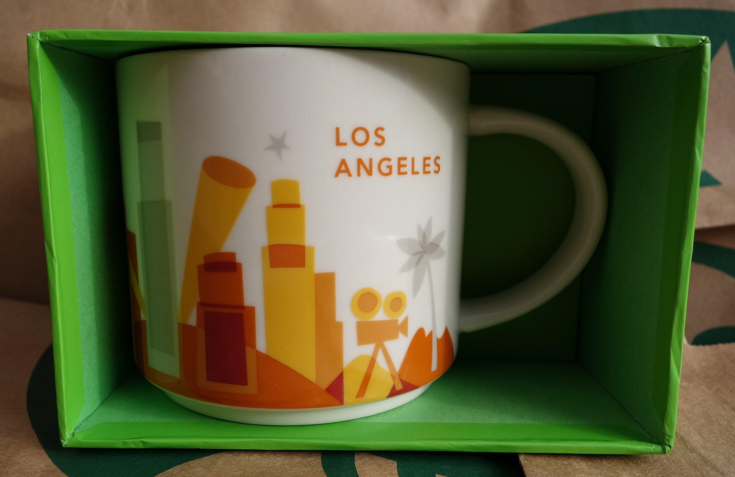 Amazon.com: Starbucks 2017 Los Angeles You Are Here Collection Coffee Mug :  Home & Kitchen