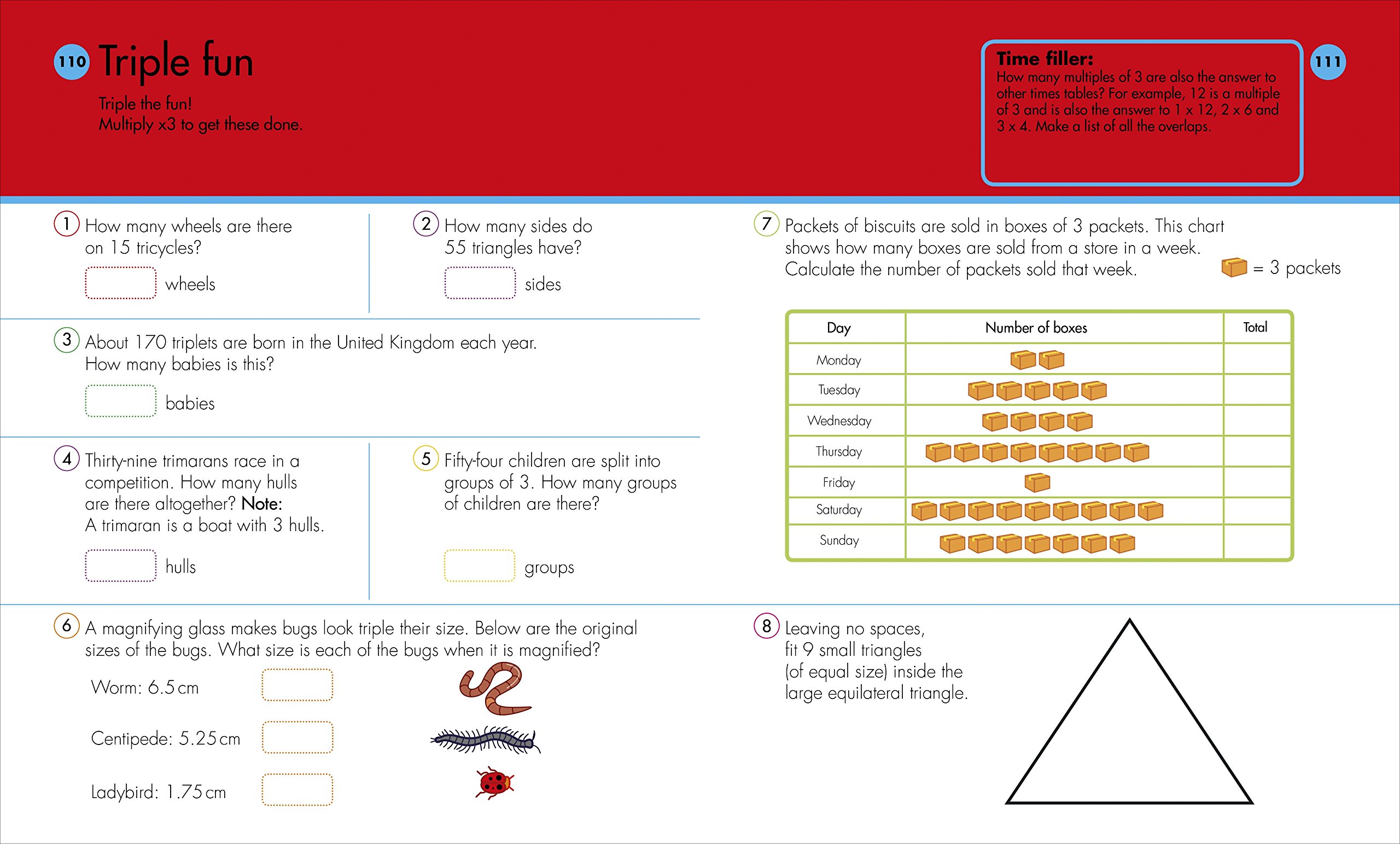 Help Your Kids with Times Tables, Ages 5-11 Key Stage 1-2: Visual Guide & Practice Questions